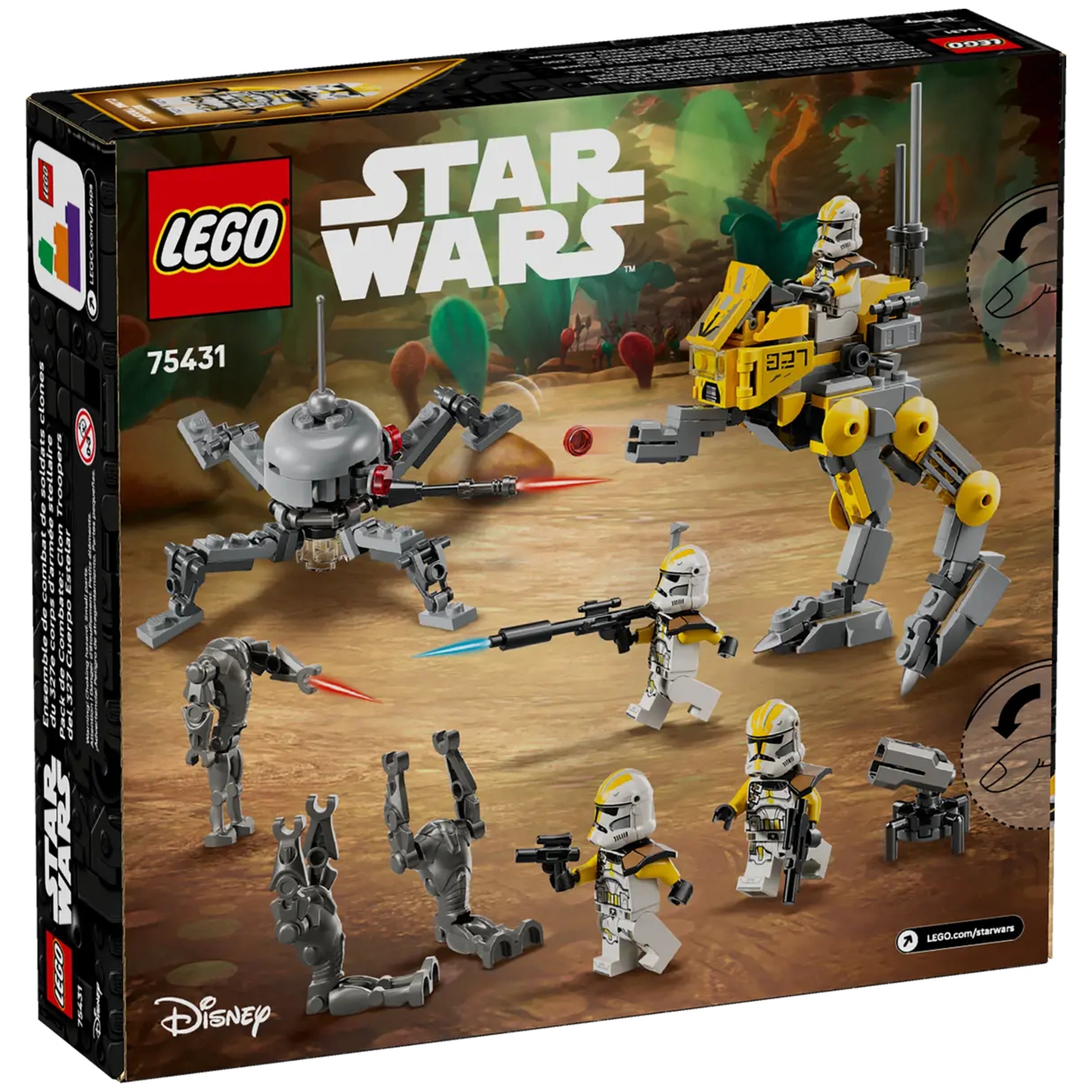 LEGO - Star Wars 327th Star Corps Clone Troopers Battle Pack - Action & Toy Figures