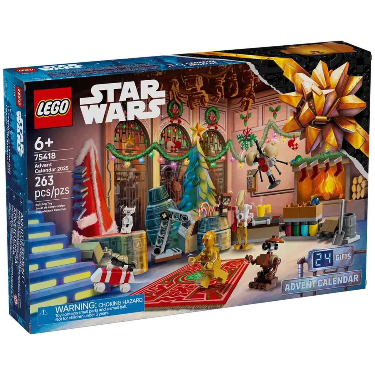 LEGO - Calendrier de l'Avent Star Wars 2025 - Ensembles de jeux pour enfants