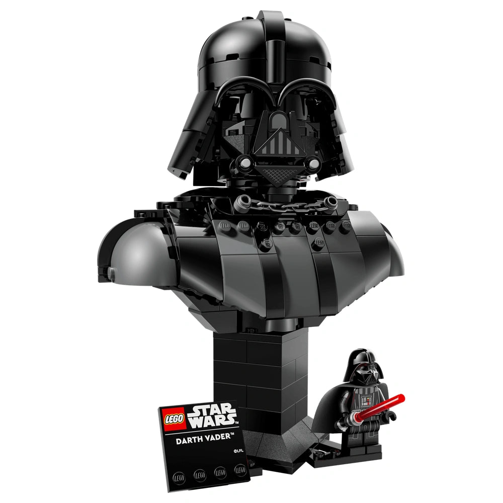 LEGO - Set de construction - Buste de Dark Vador - 18+ mois - Objet de collection