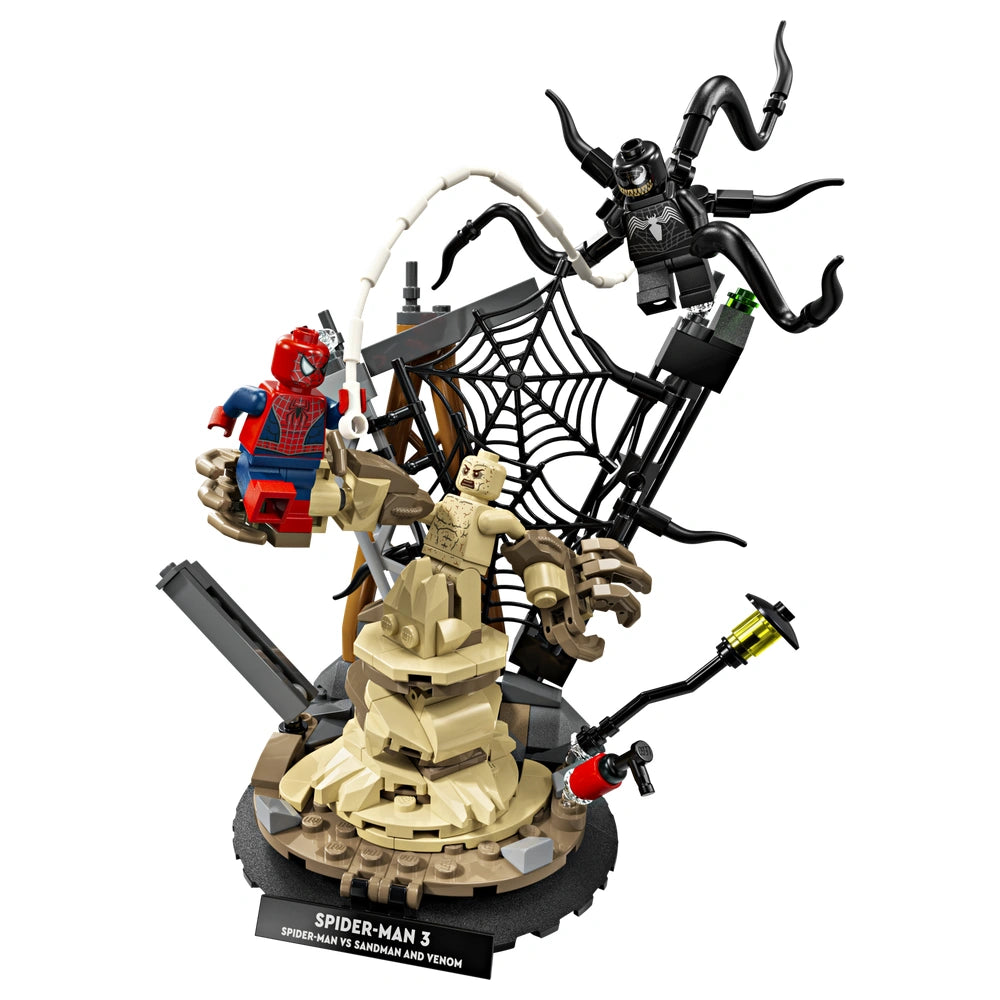 LEGO - Épique bataille Spider-Man contre Sandman - Ensemble de construction jouets