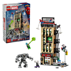 LEGO - Super Heroes - Spider-Man vs. Mysterio: The Daily Bugle - Construction Set Toys - 76342