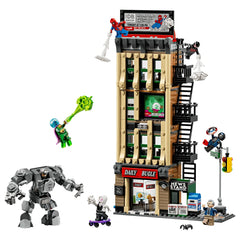 LEGO - Super Heroes - Spider-Man vs. Mysterio: The Daily Bugle - Construction Set Toys - 76342