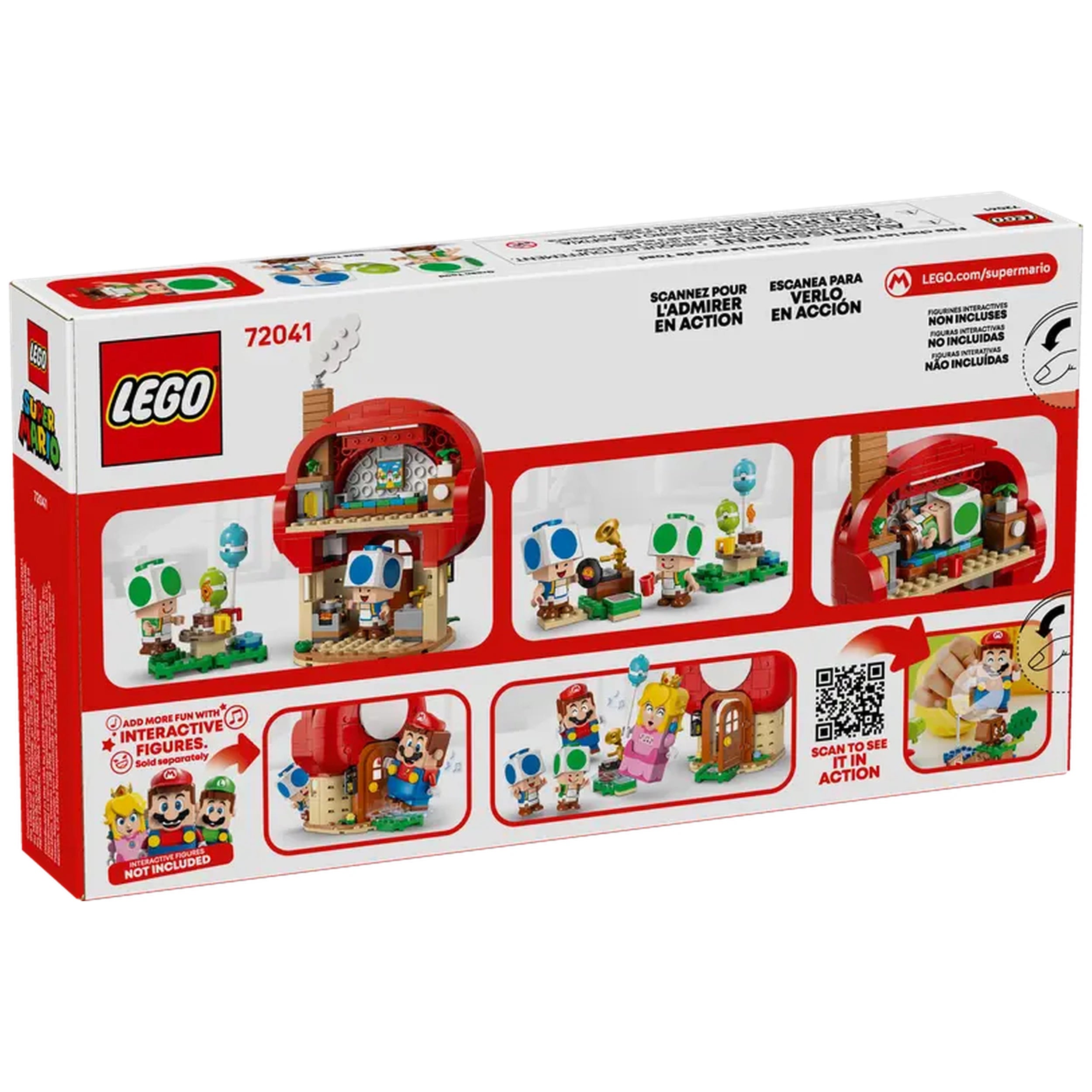 LEGO - Maison de Toad - Ensemble de jeux pour enfants