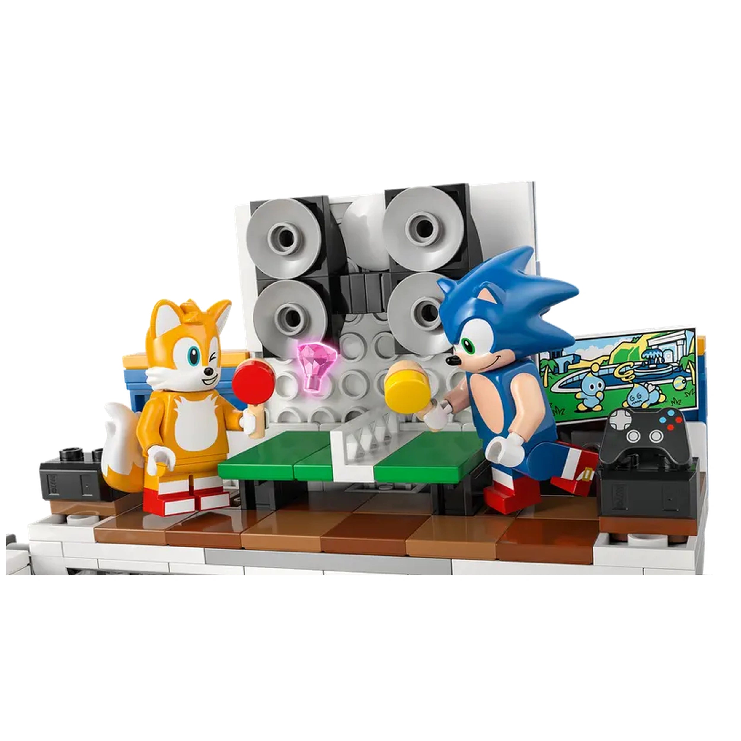 LEGO - Camion de Commandement de l'Équipe Sonic - Figurines d'Action et de Jouets