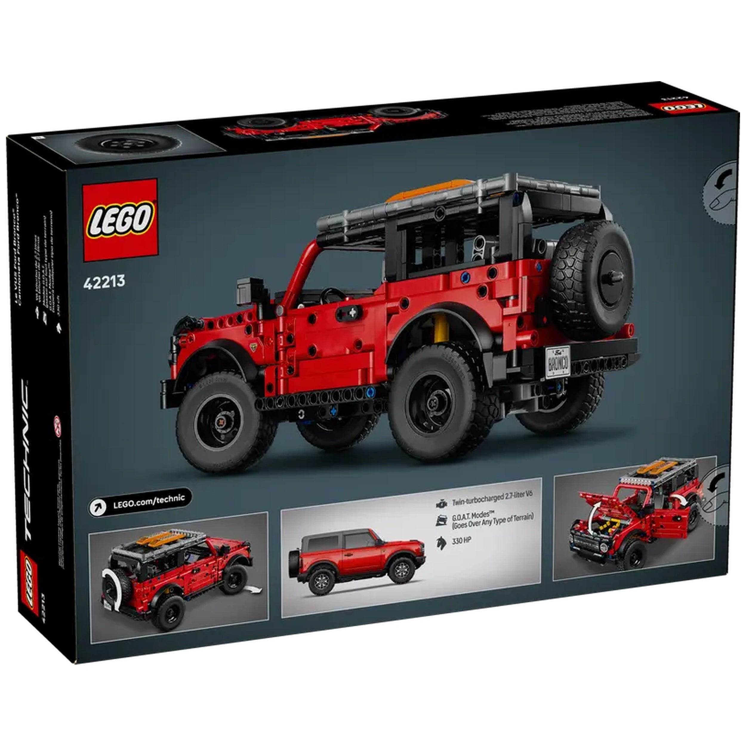 LEGO - Technic Ford Bronco SUV - Construction Set Toys