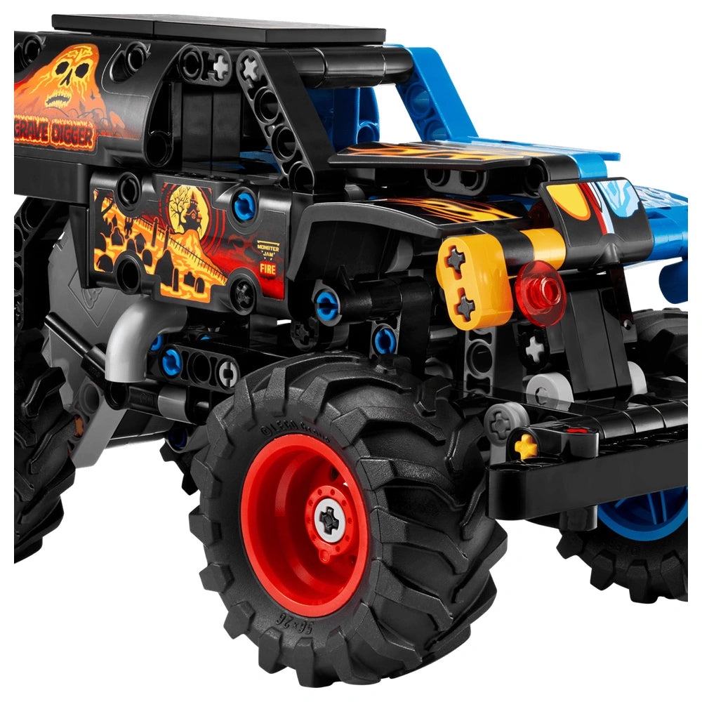 LEGO - Technic - Monster Jam Grave Digger Fire and Ice - Construction Set Toys - 42219