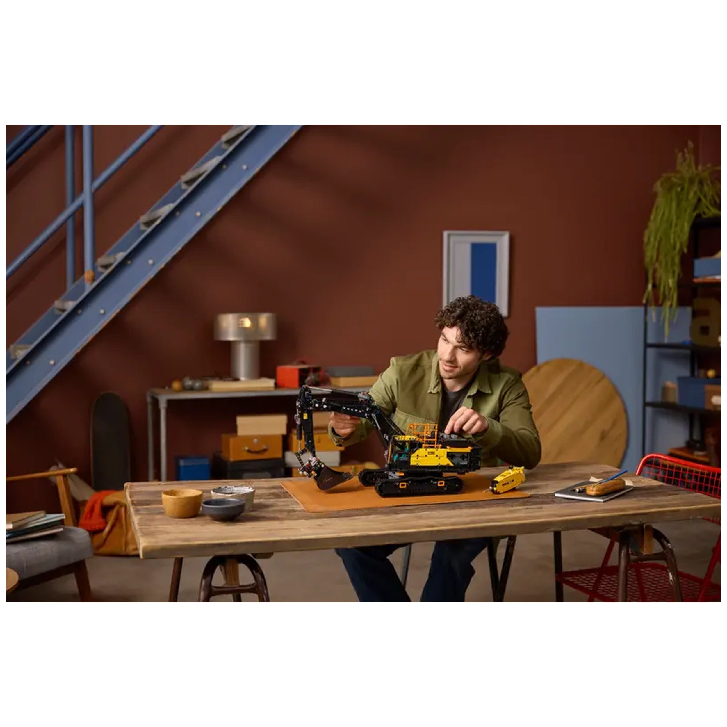 LEGO - Technic Volvo EC500 Excavatrice Hybride - Jouets de Construction