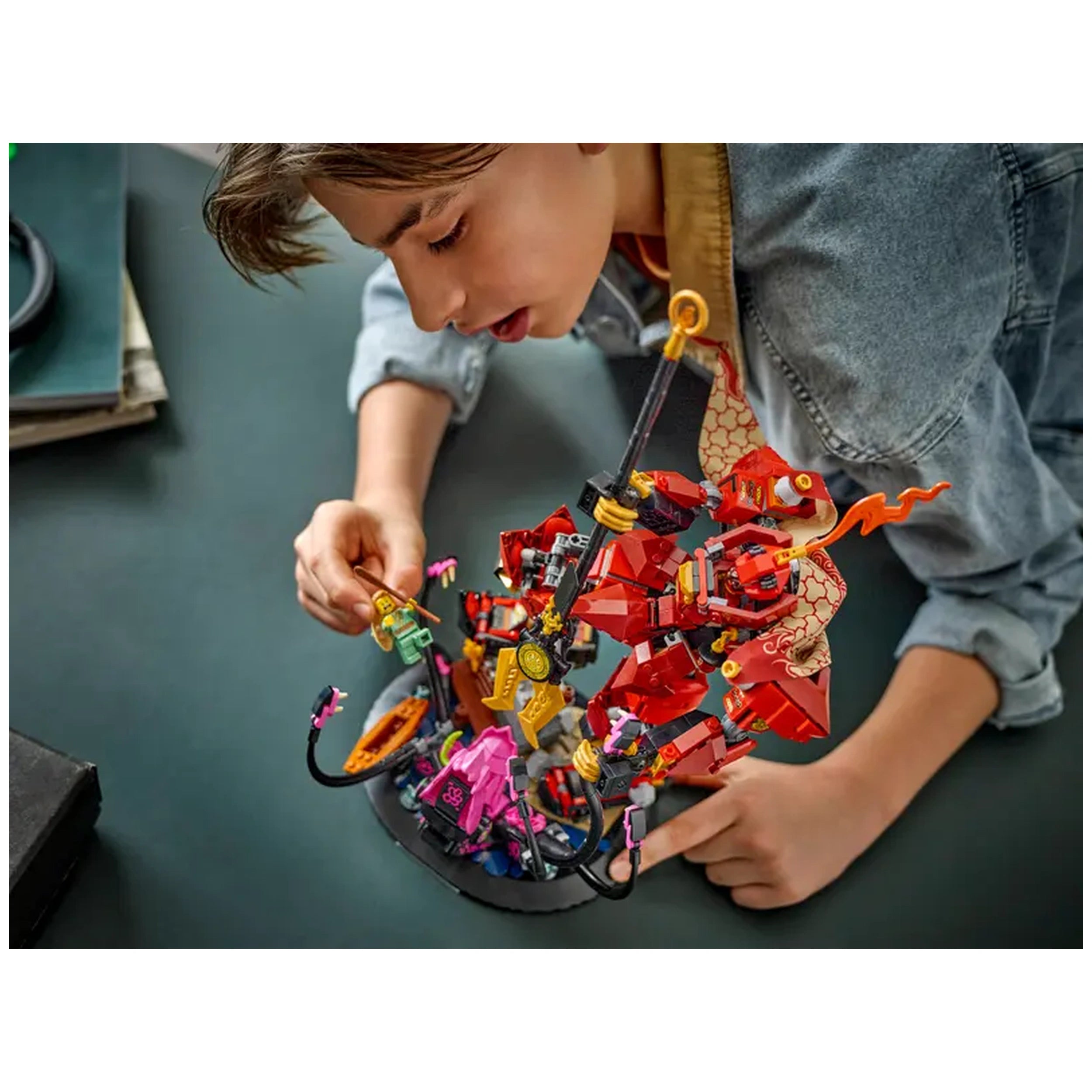 LEGO - Le Mécha du Chevalier de Feu - Jouets de Construction
