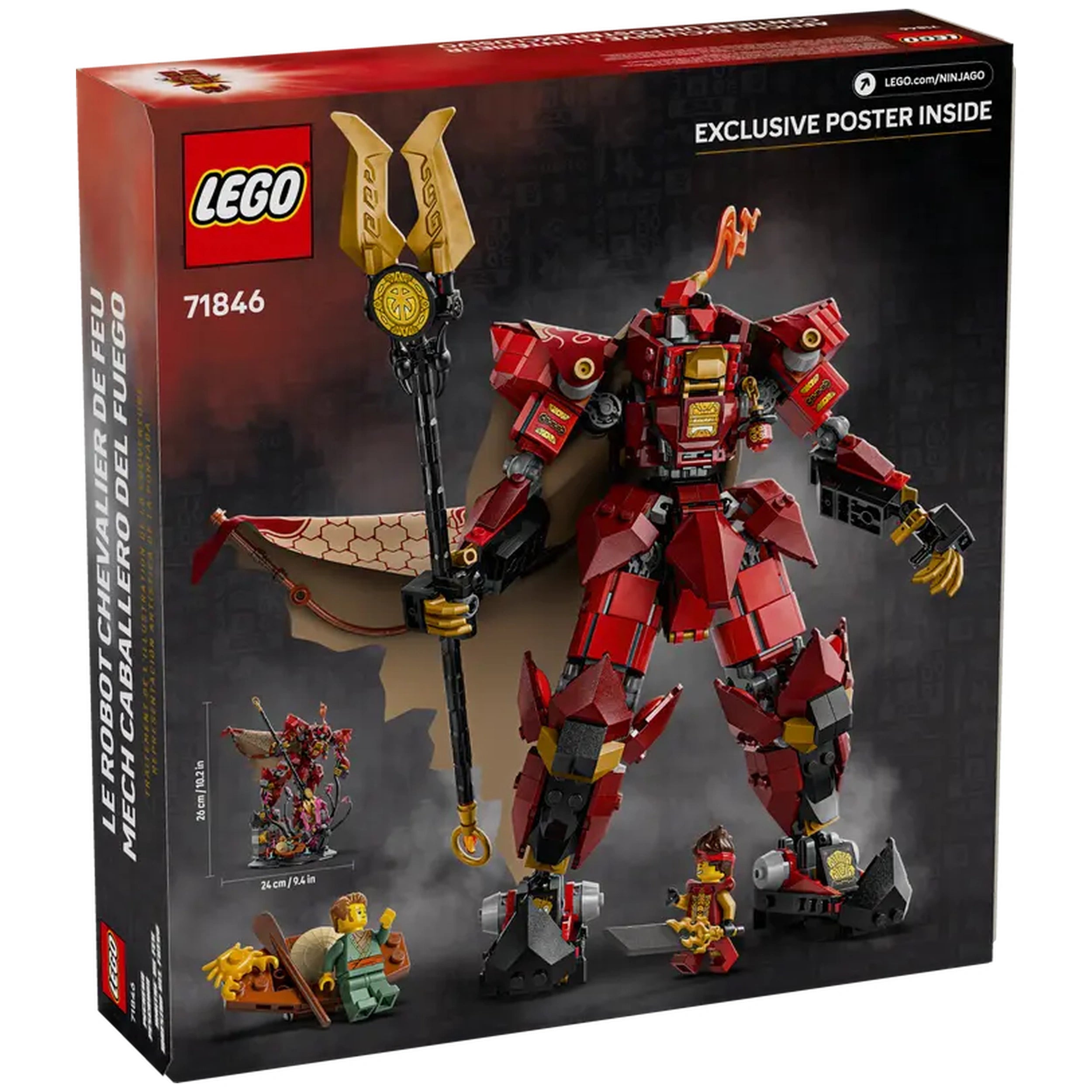 LEGO - Le Mécha du Chevalier de Feu - Jouets de Construction
