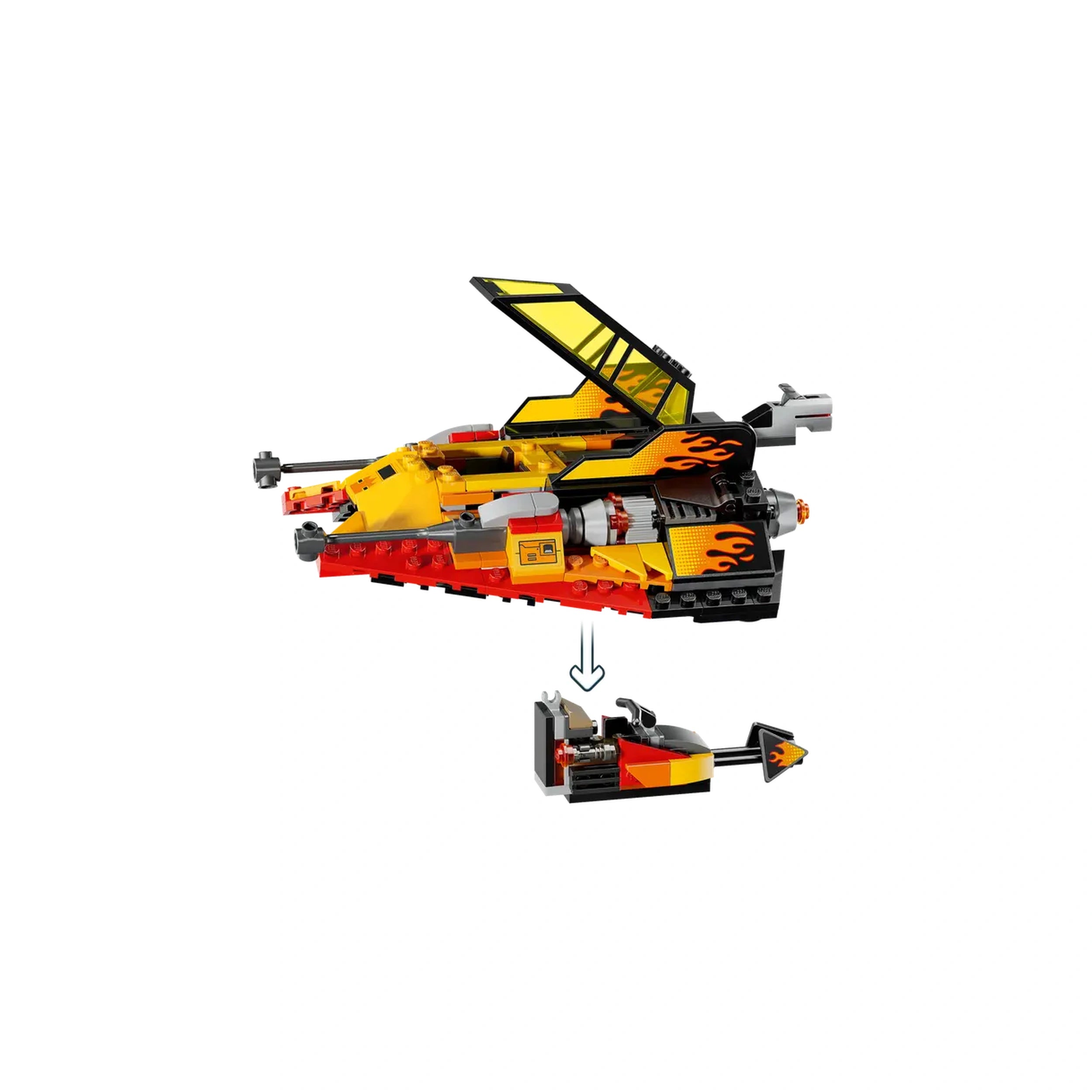 LEGO - The Force Burner Snowspeeder - Action & Toy Figures