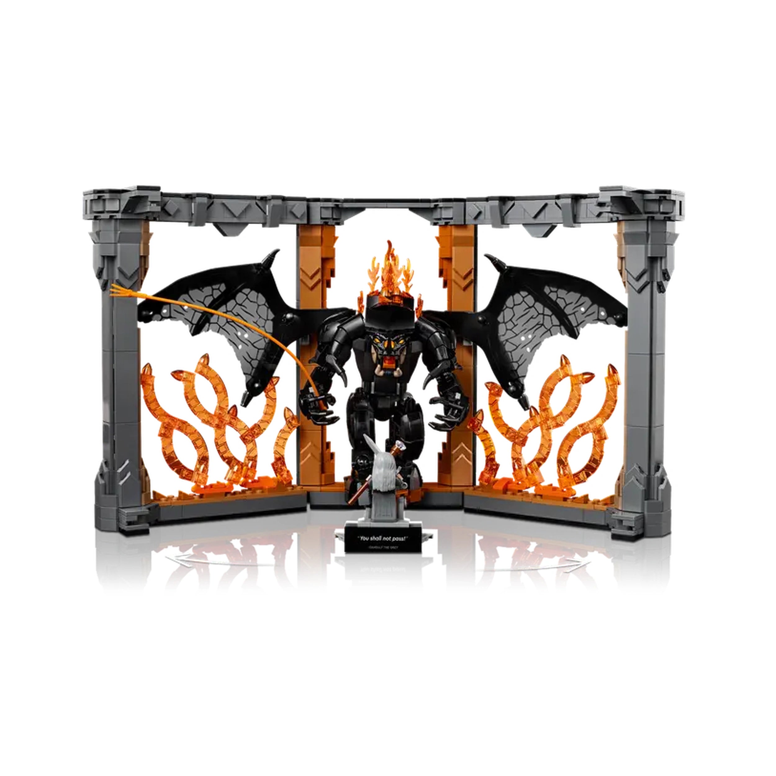 LEGO - The Lord of the Rings Balrog Book Nook - Construction Set Toys