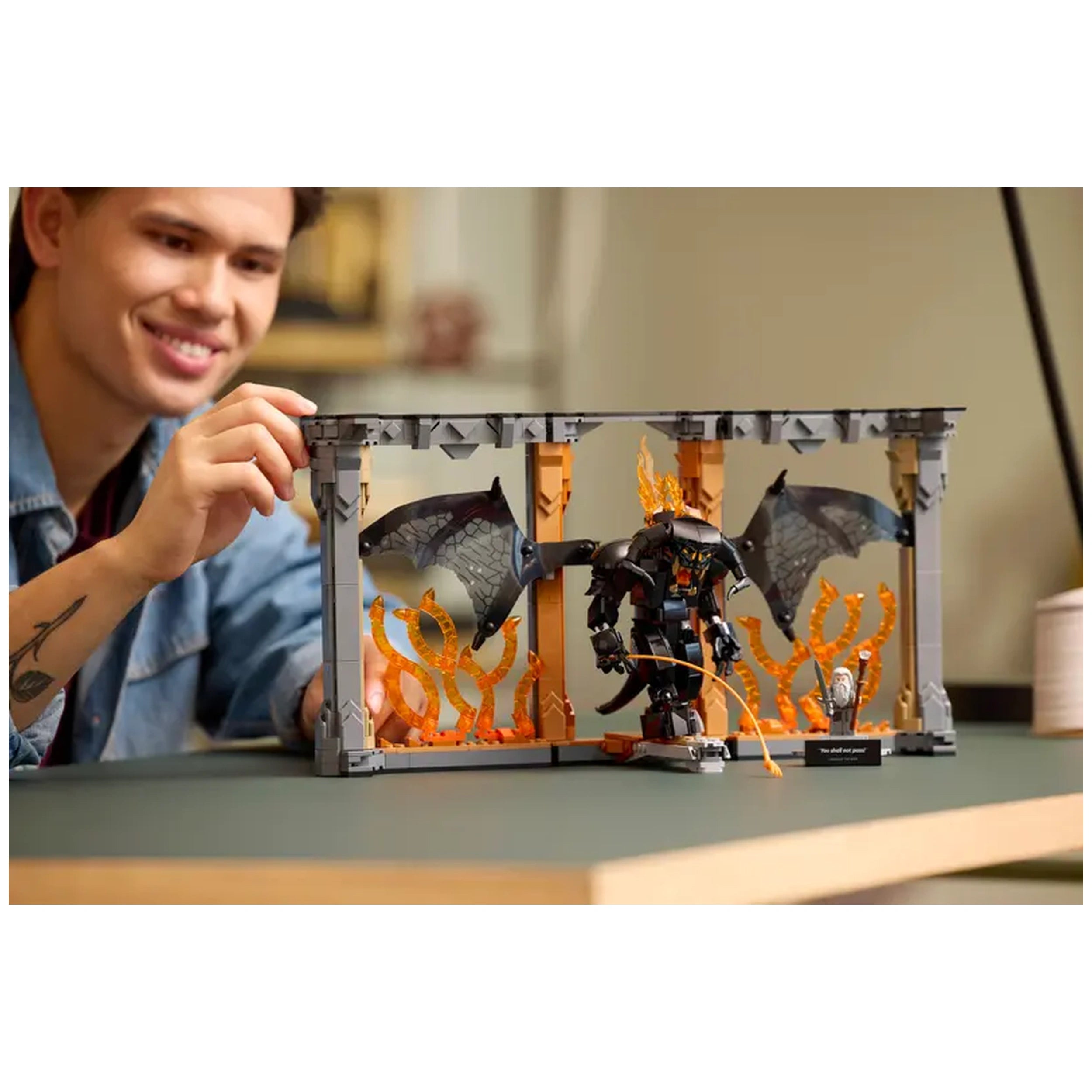 LEGO - The Lord of the Rings Balrog Book Nook - Construction Set Toys