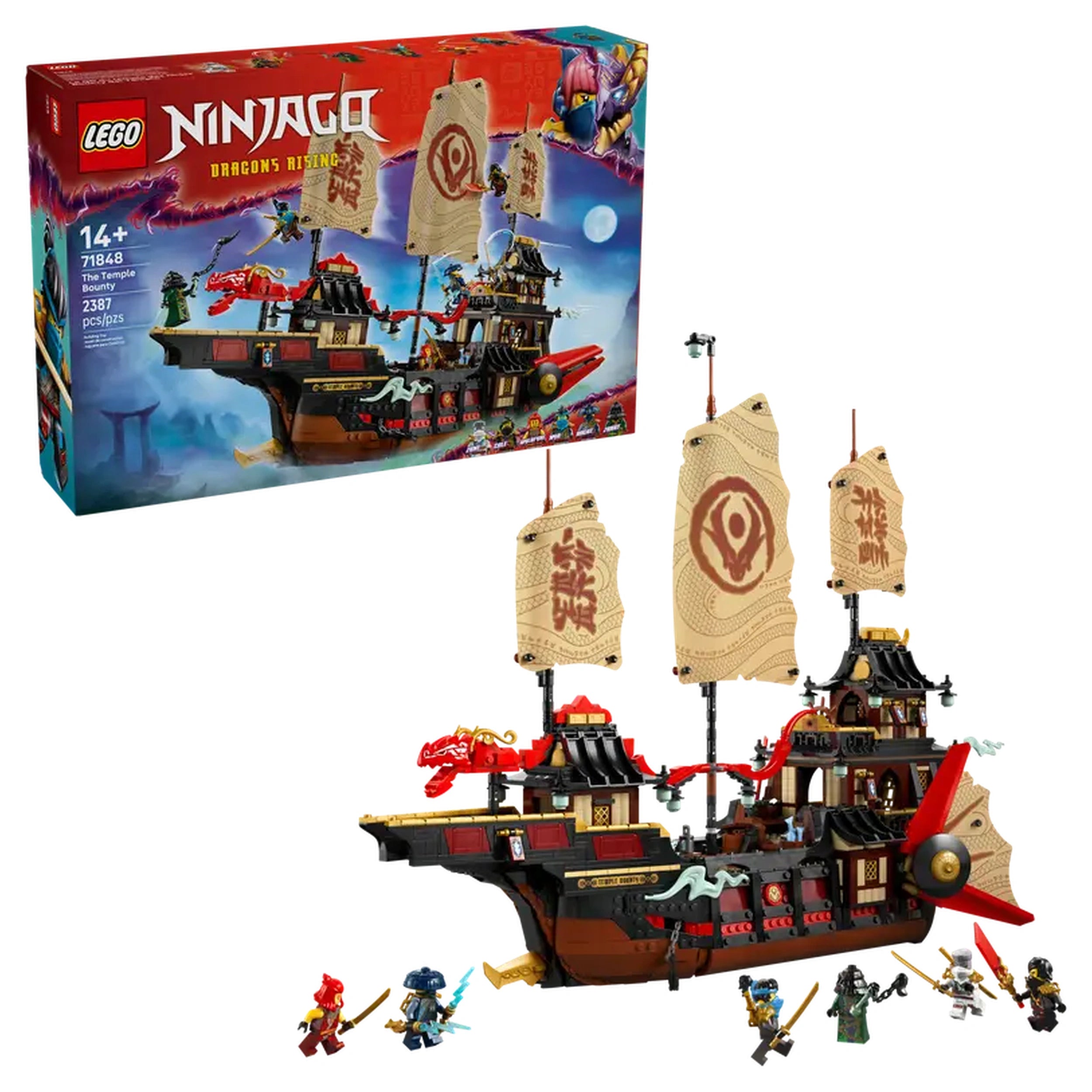 LEGO - The Temple Bounty - Construction Set Toys