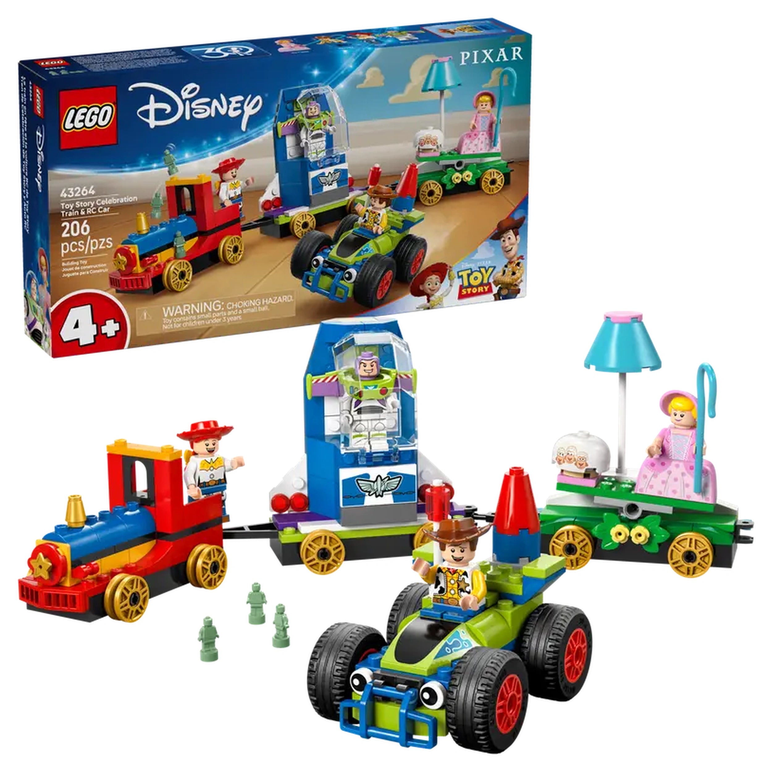 LEGO - Toy Story Celebration Train & RC Car - Action & Toy Figures
