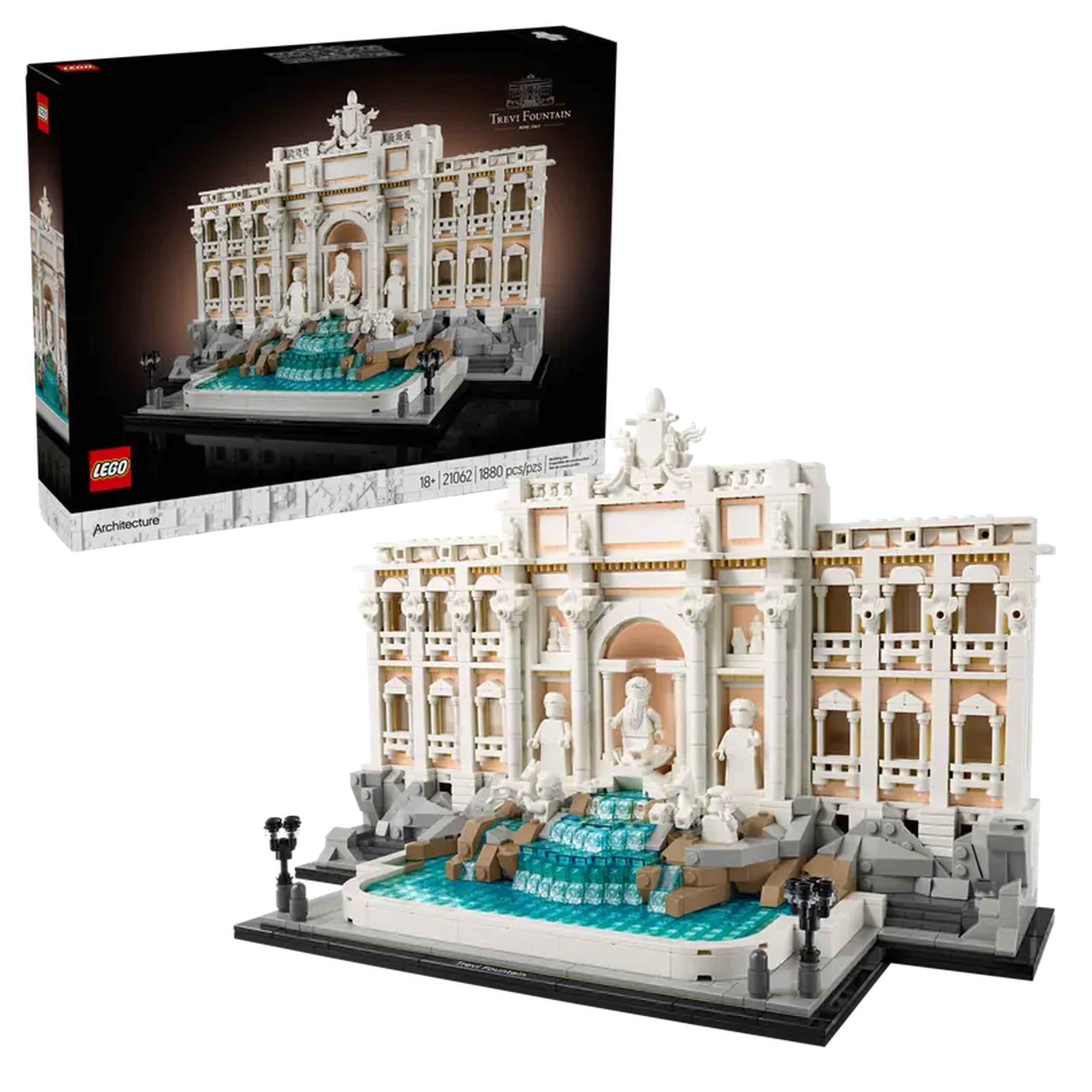 Lego - Architecture - Trevi Fountain - Construction Set Toys