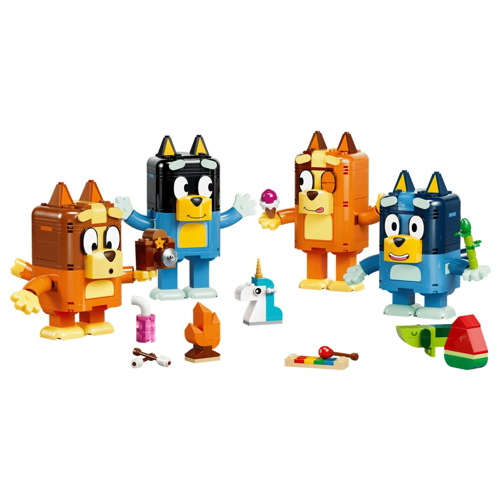LEGO - Bluey Brick - Ensemble de Construction de la Famille Bluey - +5 - 72011217
