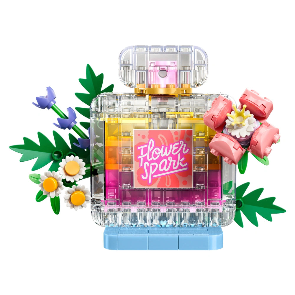 LEGO - Bouteille de Parfum Décor Floral - Jouets de Construction - +8 - 72031383