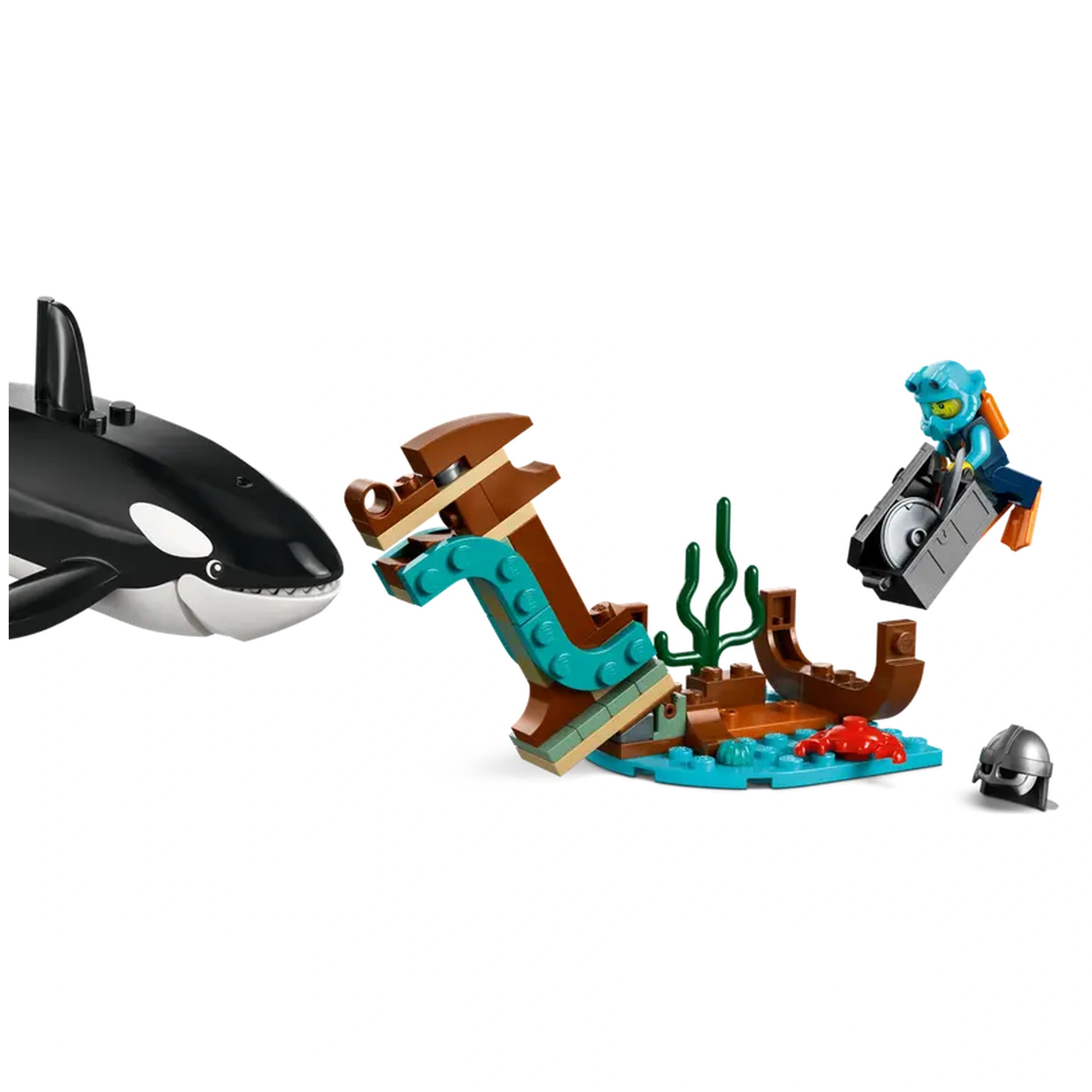 Lego - City - Bateau d'exploration arctique - Ensemble de construction Jouets