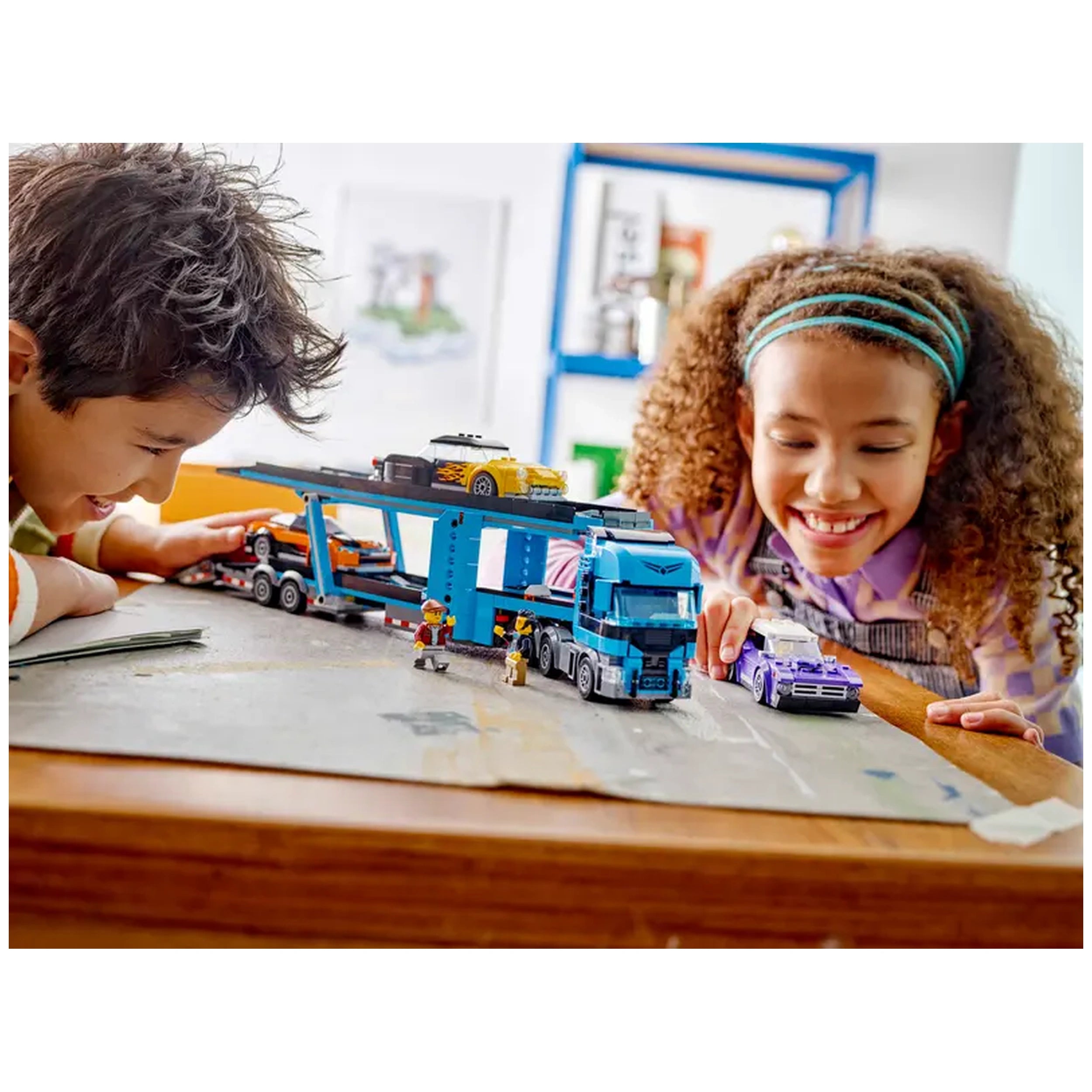 Lego - City - Transporteur de voitures - Ensemble de construction