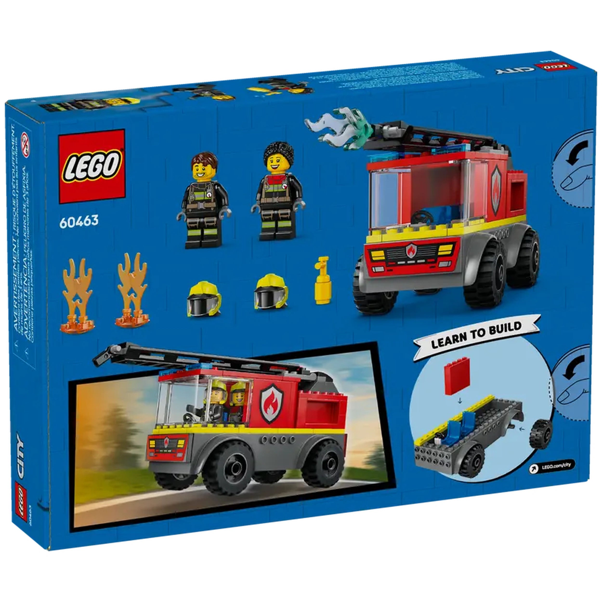 Lego - City - Camion de pompier - Ensemble de construction Jouets