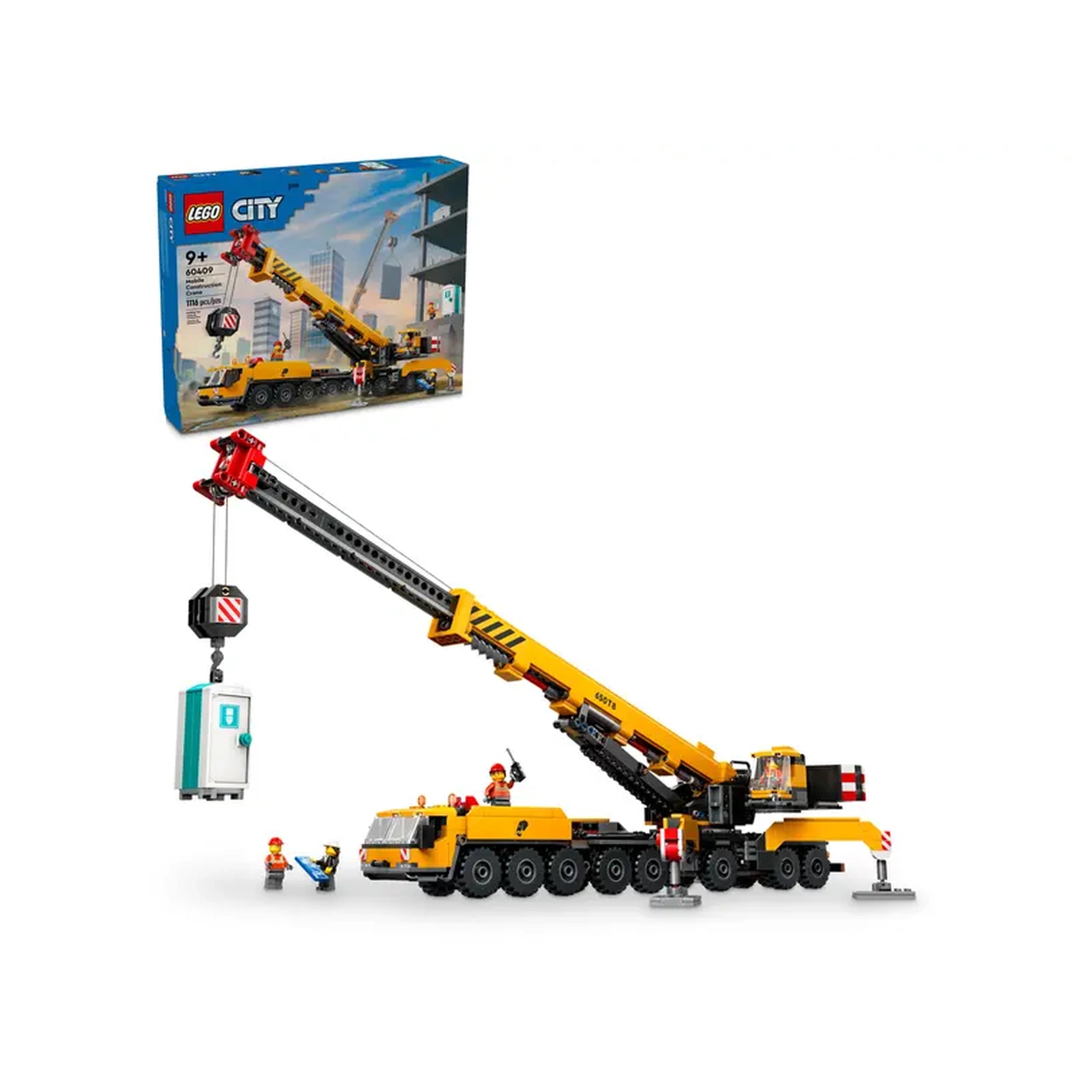 Lego - City - Grue de Construction Mobile - Jouets de Construction