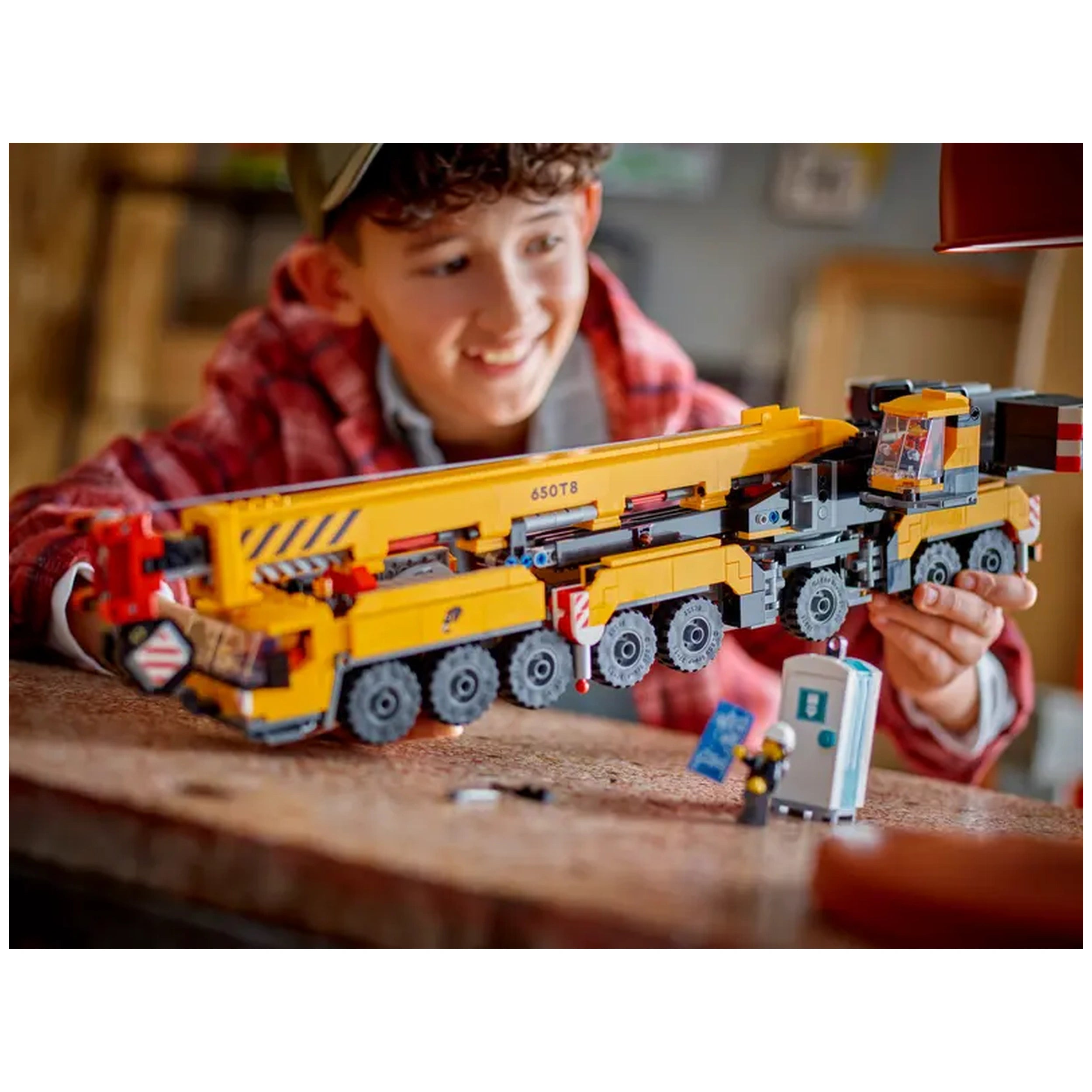 Lego - City - Grue de Construction Mobile - Jouets de Construction
