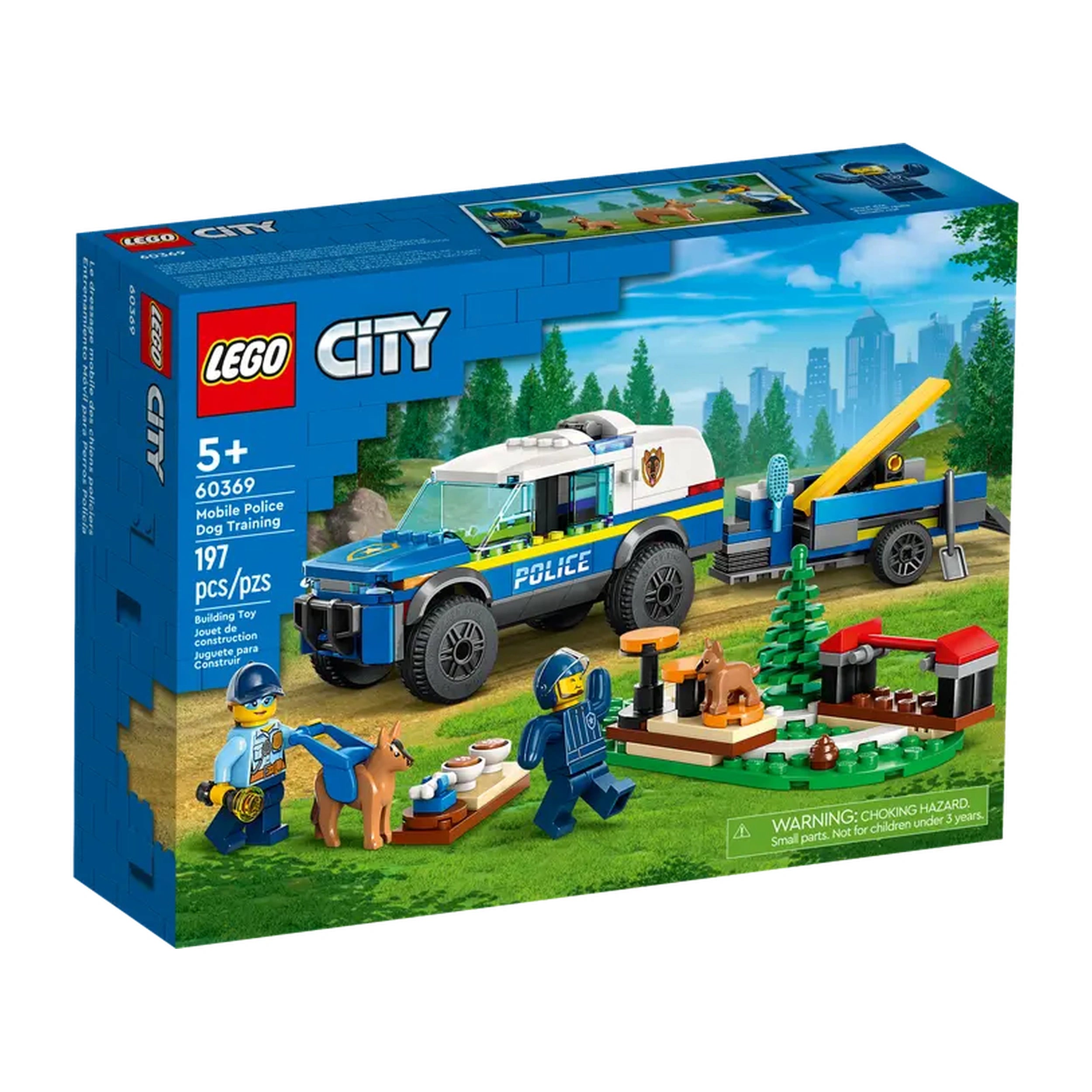 Lego - City - Mobile Police Dog Training - Construction Set Toys