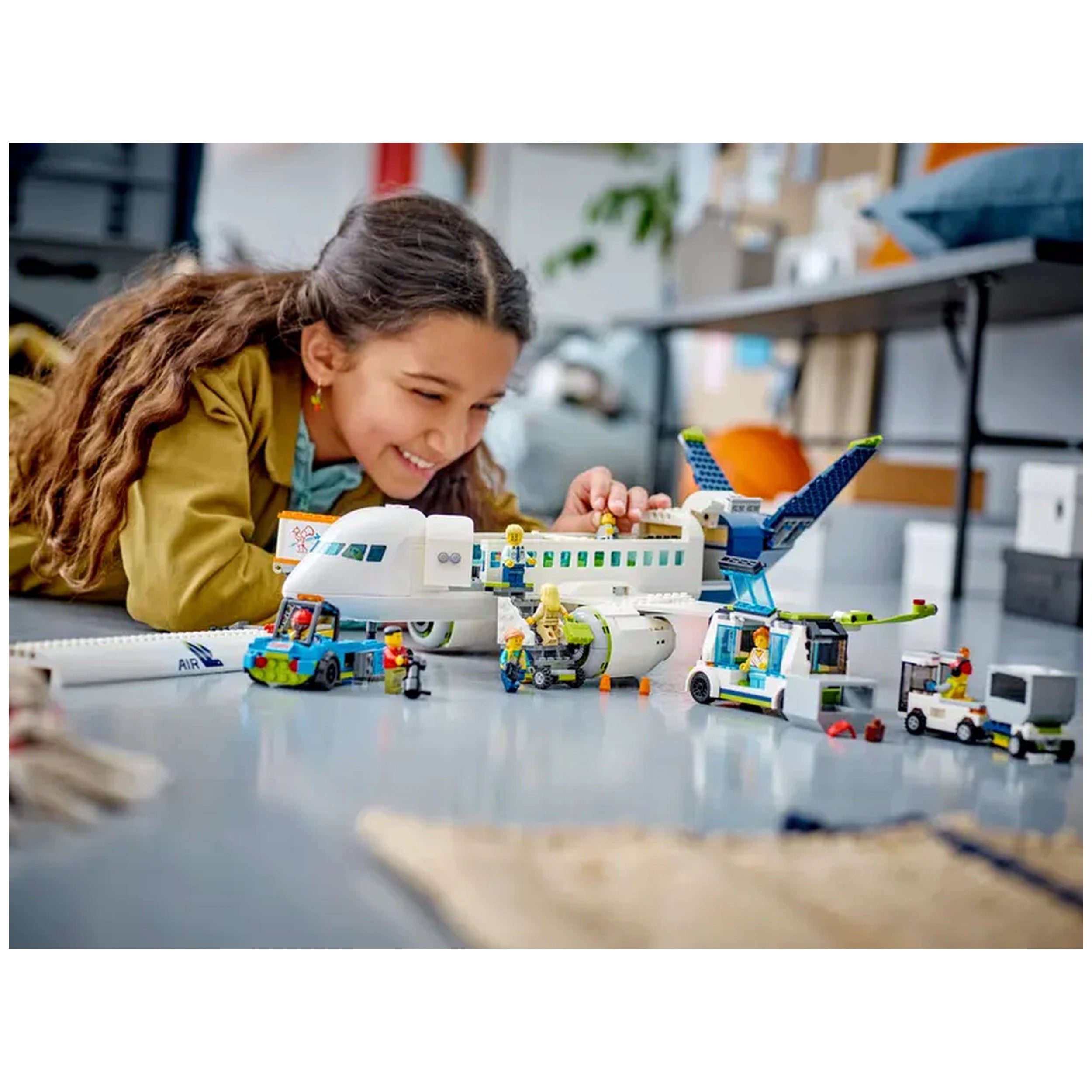 Lego - City - Avion de passagers - Ensemble de construction Jouets