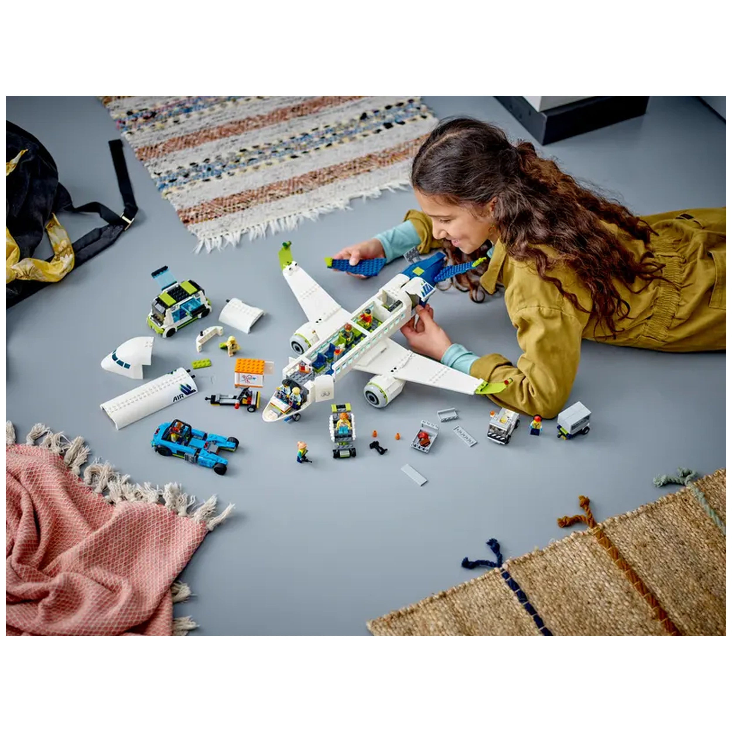 Lego - City - Avion de passagers - Ensemble de construction Jouets