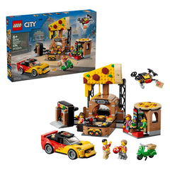 Lego - City Pizza Delivery Experience with Vehicles Construction Set Toys - Age: +6 - 60496