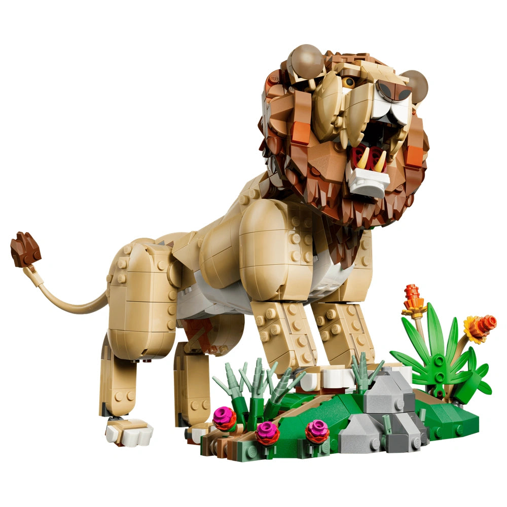 LEGO - Creator 3 En 1 Animaux Sauvages : Lion Majestueux - Jouets de Construction - +9 - 72031386