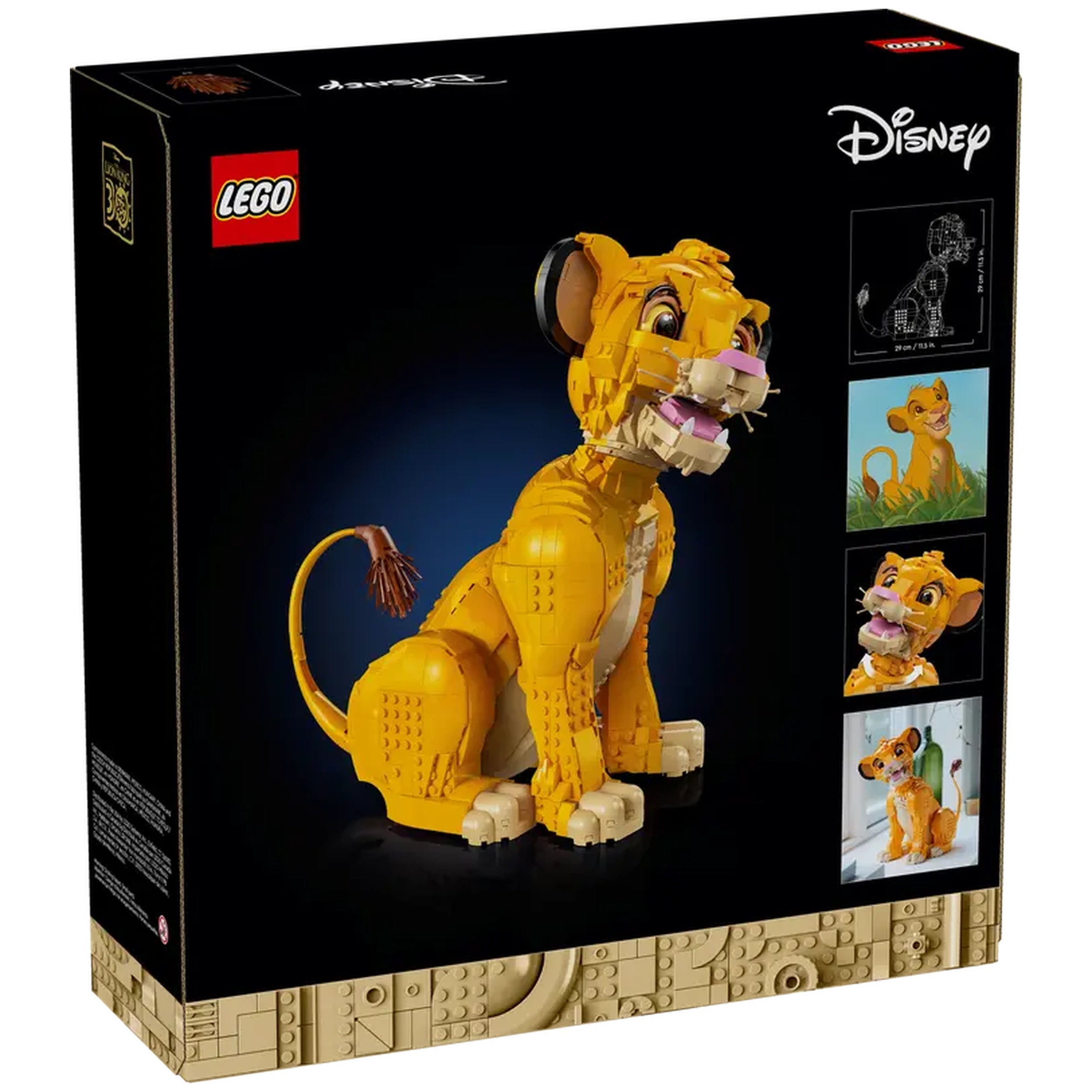 Lego - Disney - Jeune Simba le Roi Lion - Ensemble de Construction Jouets