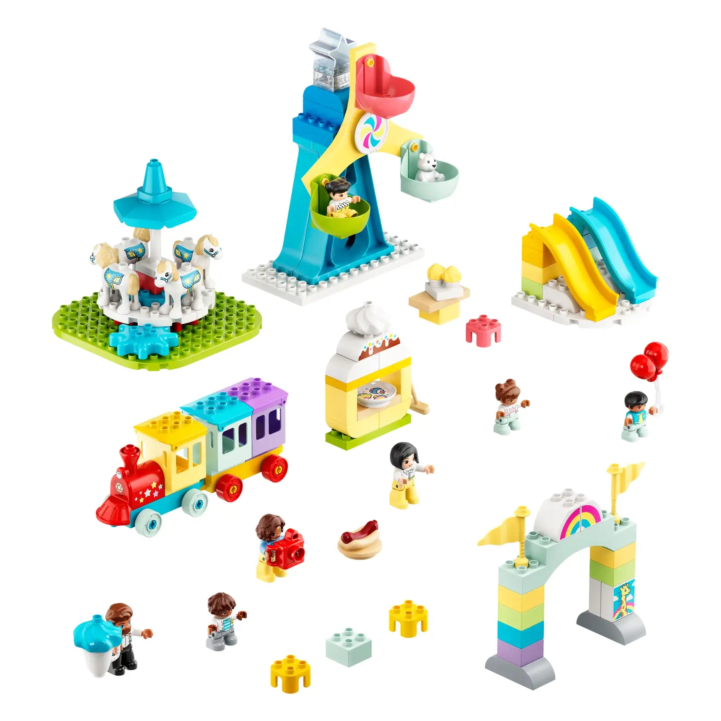 Lego - Duplo - Parc d'attractions - Ensemble de construction Jouets