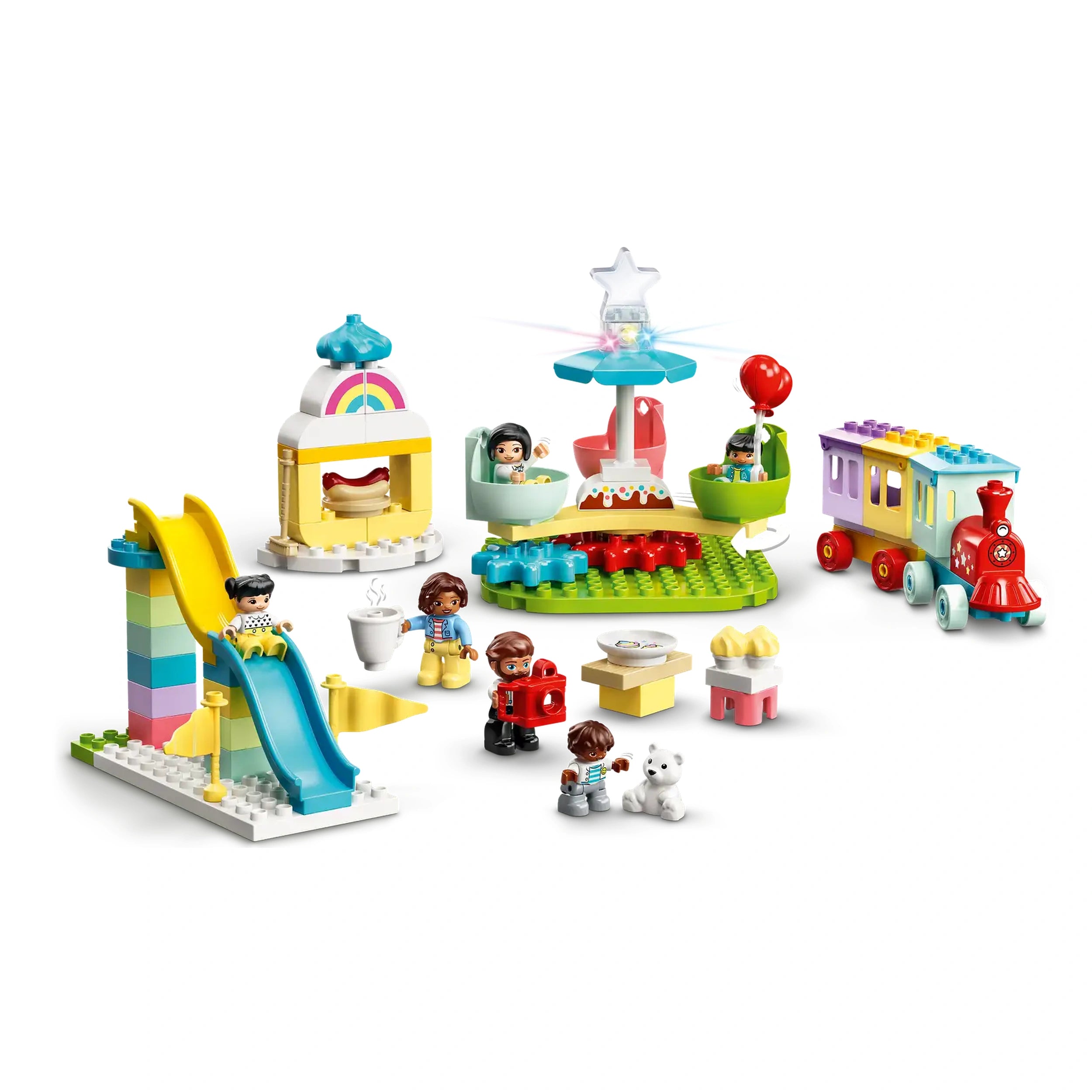 Lego - Duplo - Parc d'attractions - Ensemble de construction Jouets