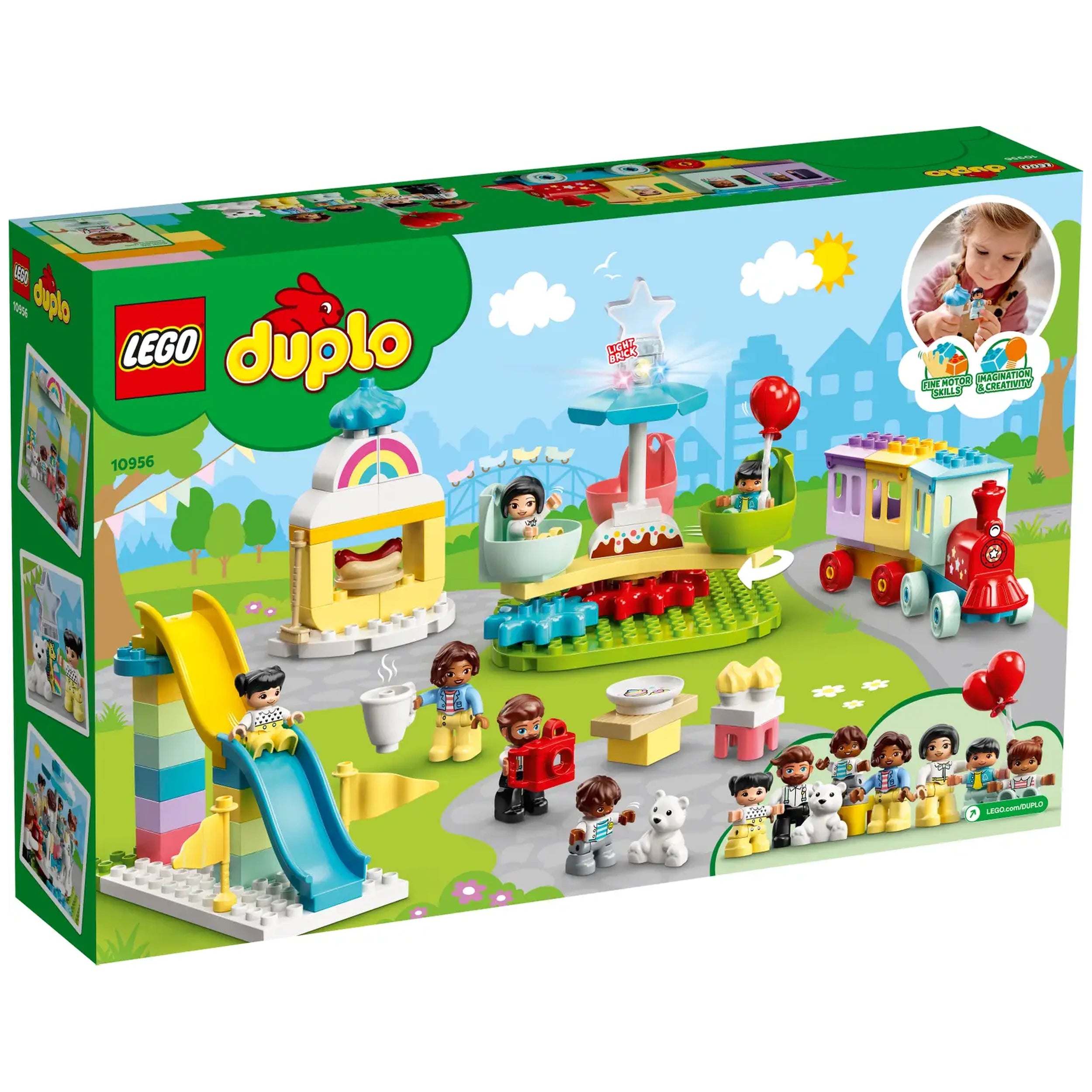 Lego - Duplo - Parc d'attractions - Ensemble de construction Jouets