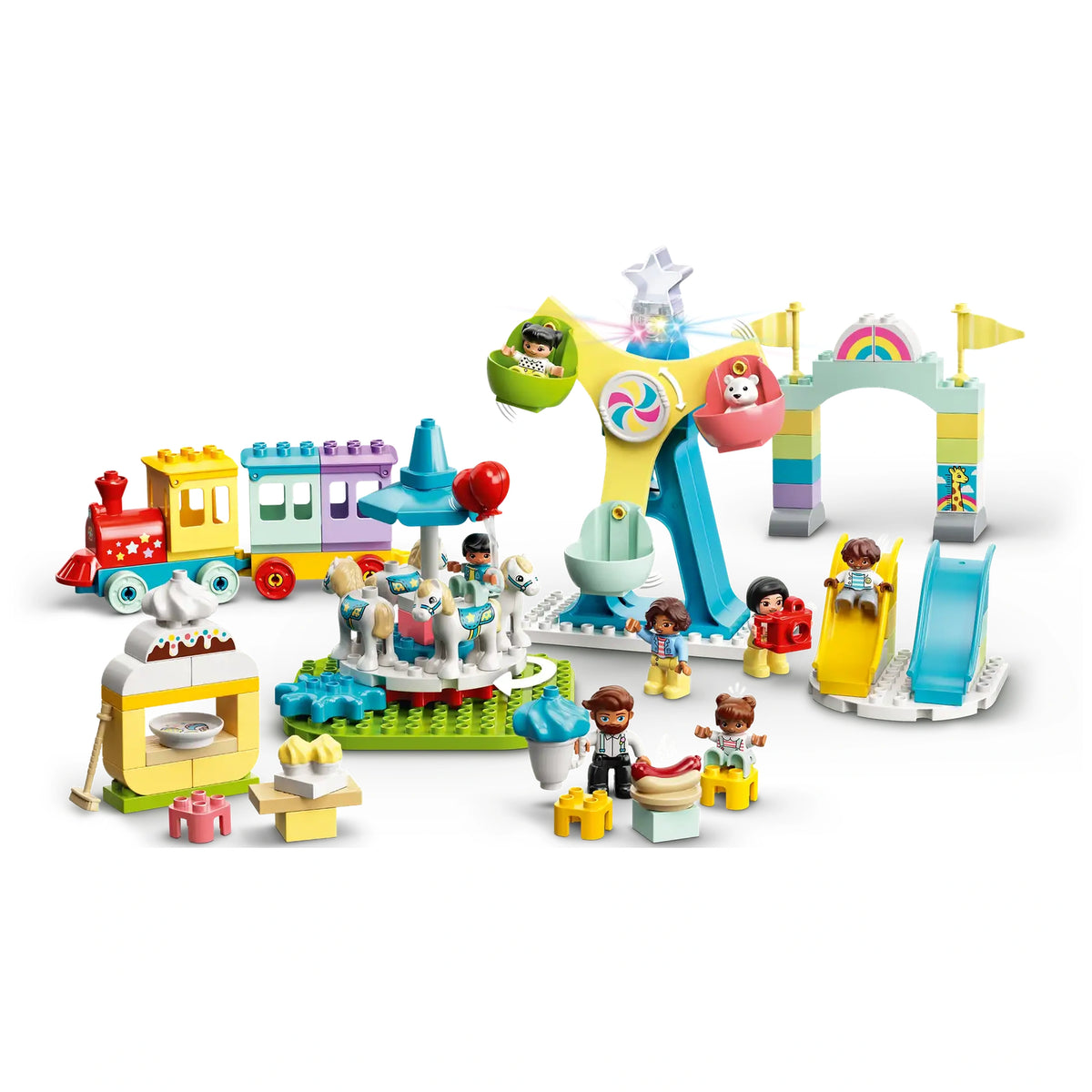 Lego - Duplo - Parc d'attractions - Ensemble de construction Jouets