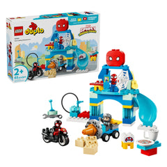 LEGO - Duplo Marvel Team Spidey Webquarters - Jouets de Construction - 2+ ans - 72010464