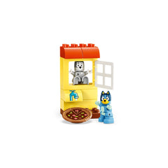 LEGO - Duplo Filles Pizza avec Muffin et Bluey - Jouets de Construction - Âge +2 - 72010469