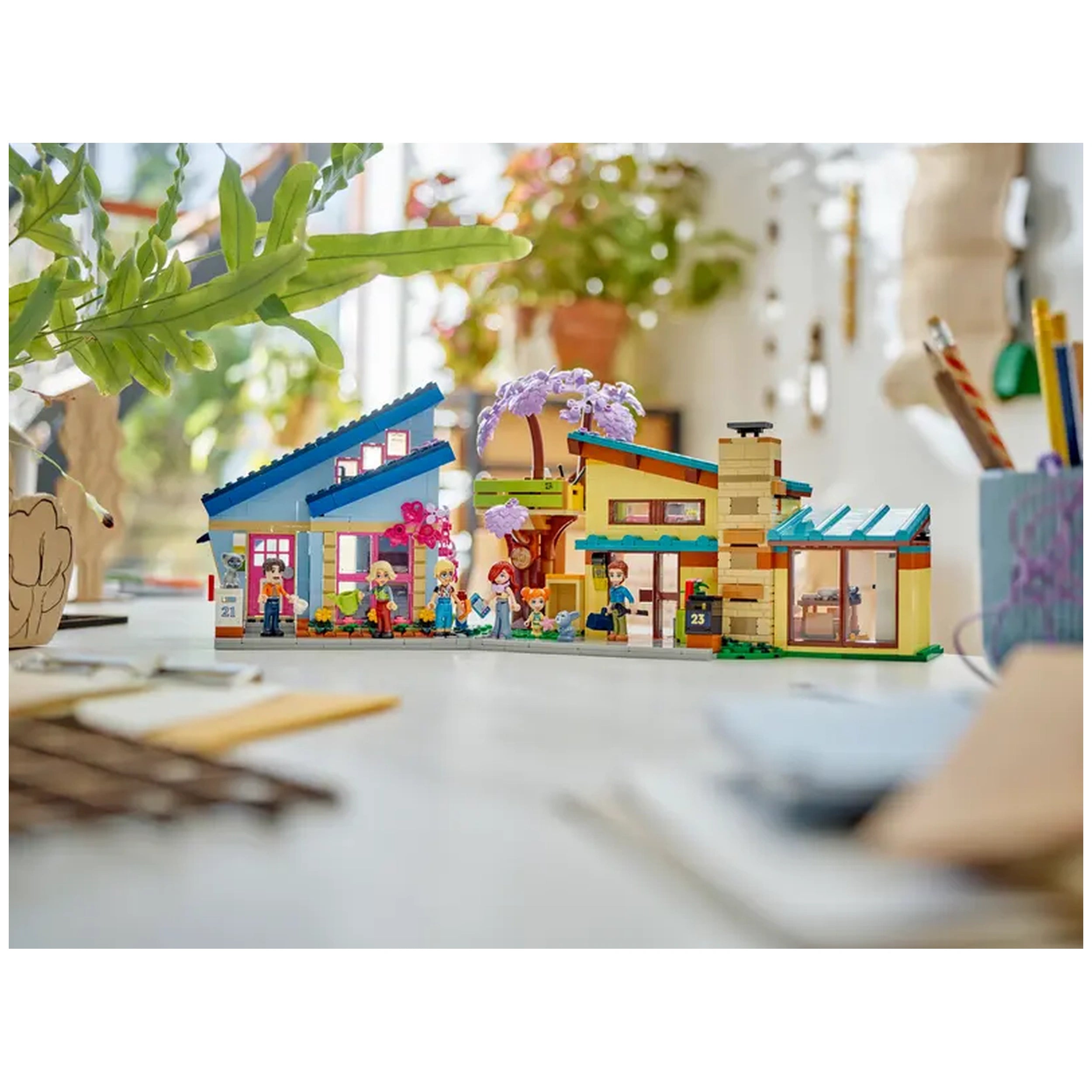 Lego - Friends - Les maisons familiales d'Olly et Paisley - Jouets de construction
