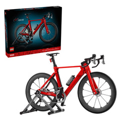 LEGO - Icons Road Bike - Jouets de Construction - +18 - Projet Créatif - 72011380