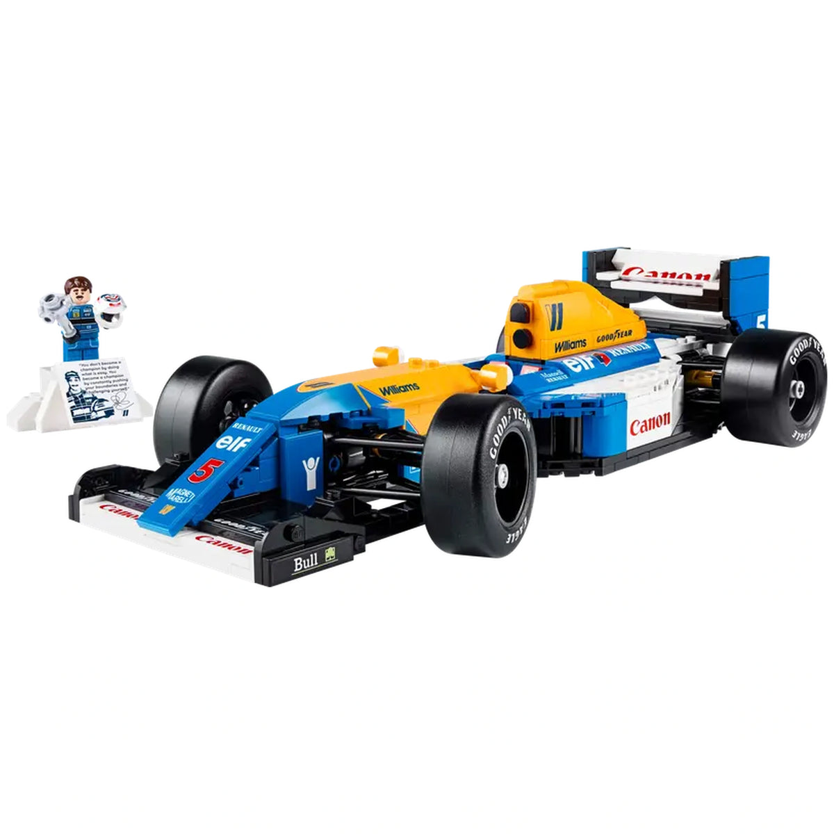 Lego - Icons - Williams Racing FW14B & Nigel Mansell - Ensemble de construction Jouets
