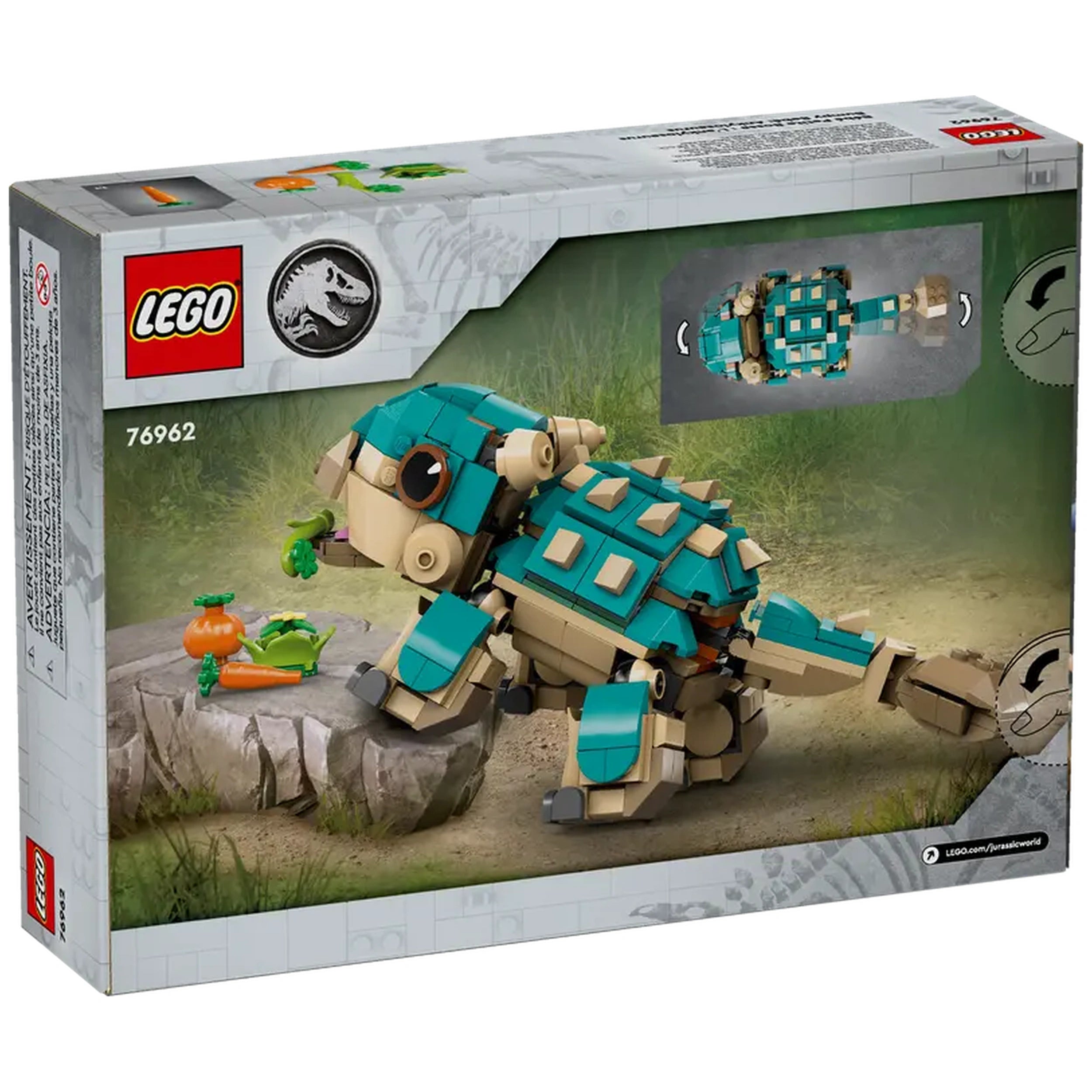 Lego - Jurassic World - Baby Bumpy: Ankylosaurus - Construction Set Toys