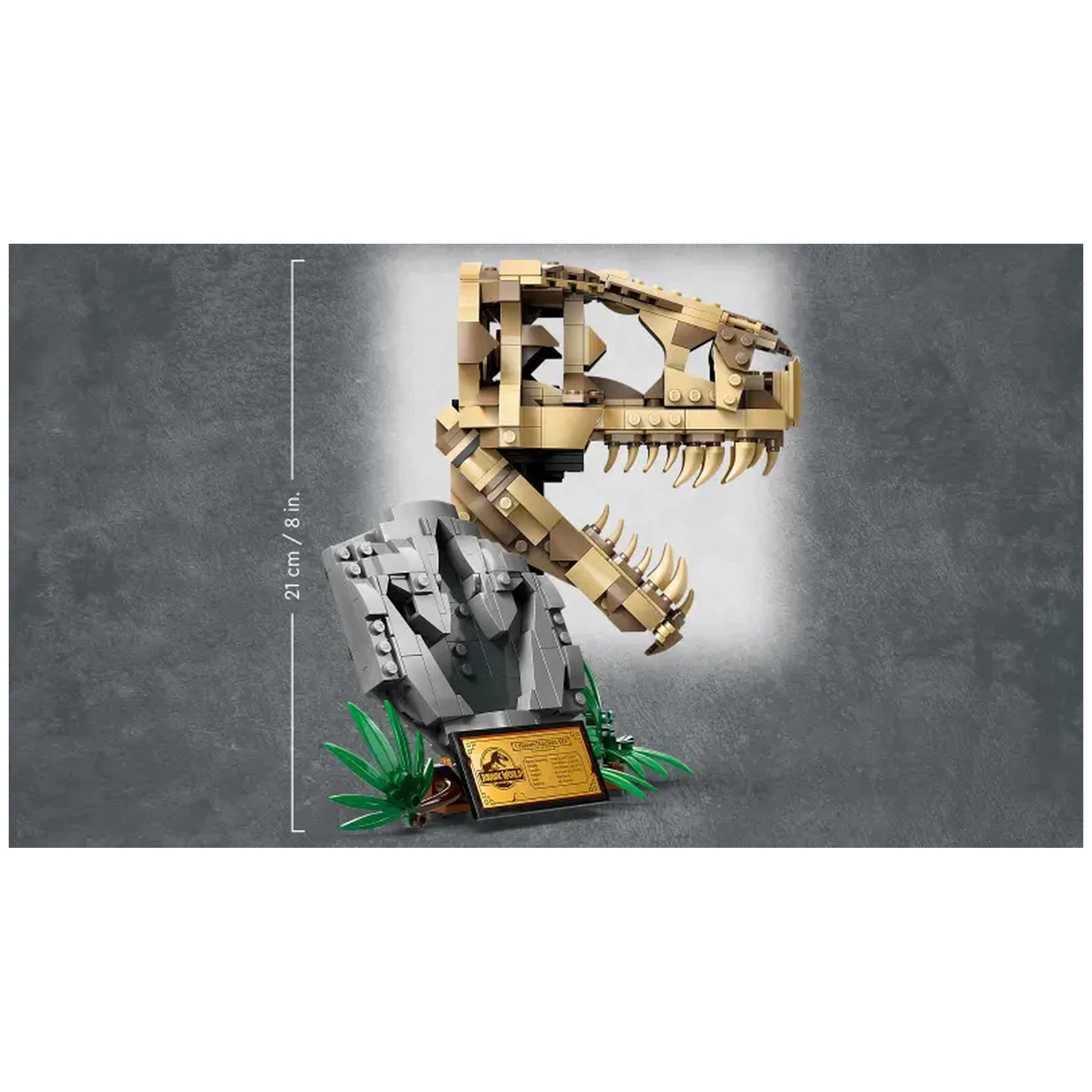 Lego - Jurassic World - Dinosaur Fossils: T. rex Skull - Construction Set Toys