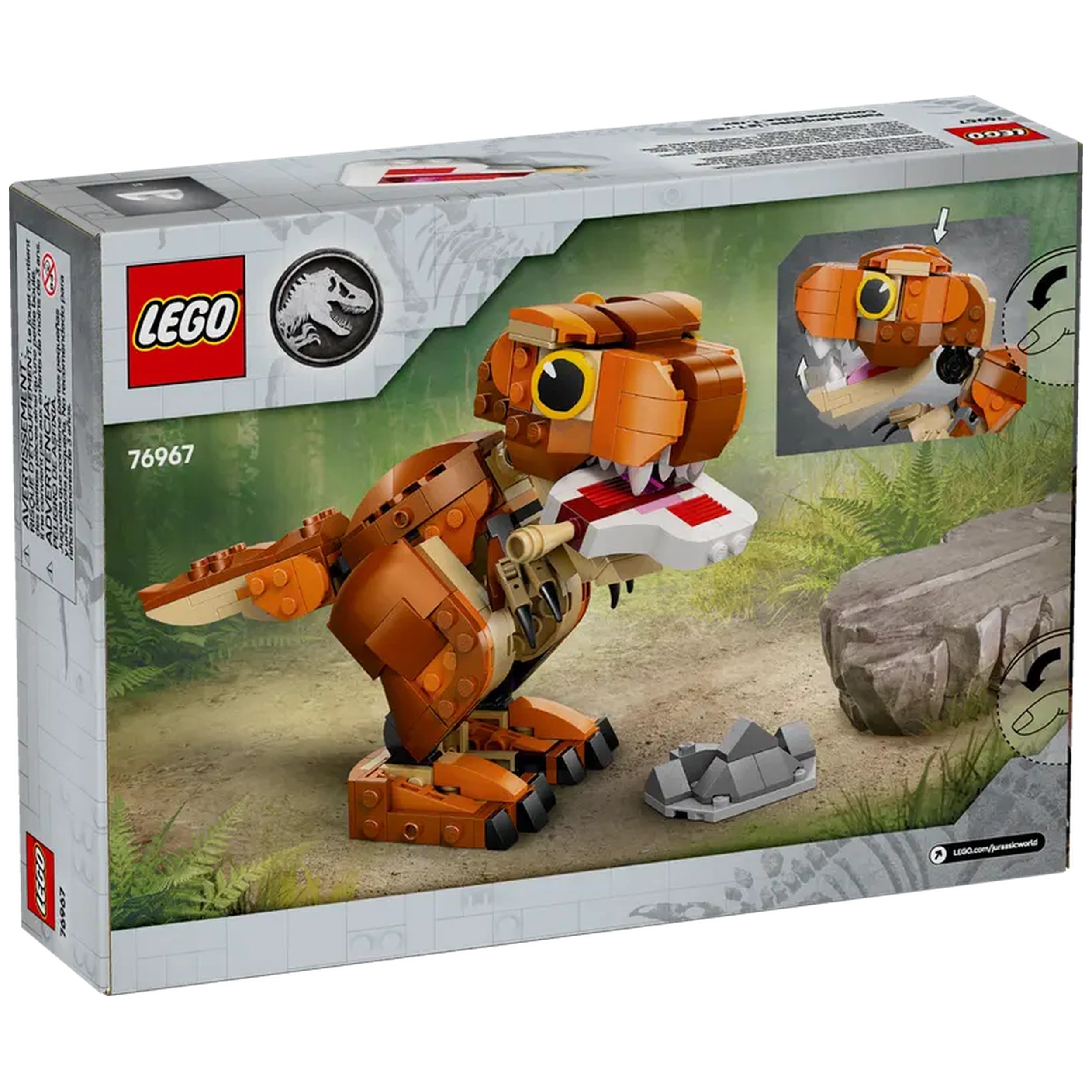 Lego - Jurassic World - Little Eatie: T. rex - Construction Set Toys