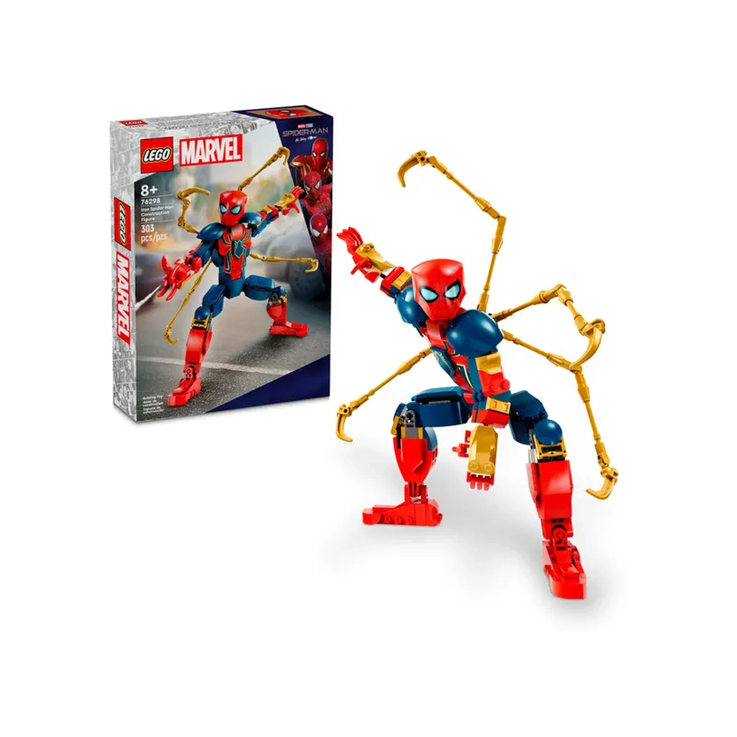Lego - Marvel Super Heroes - Figurine de construction Iron Spider-Man - Jouets de construction