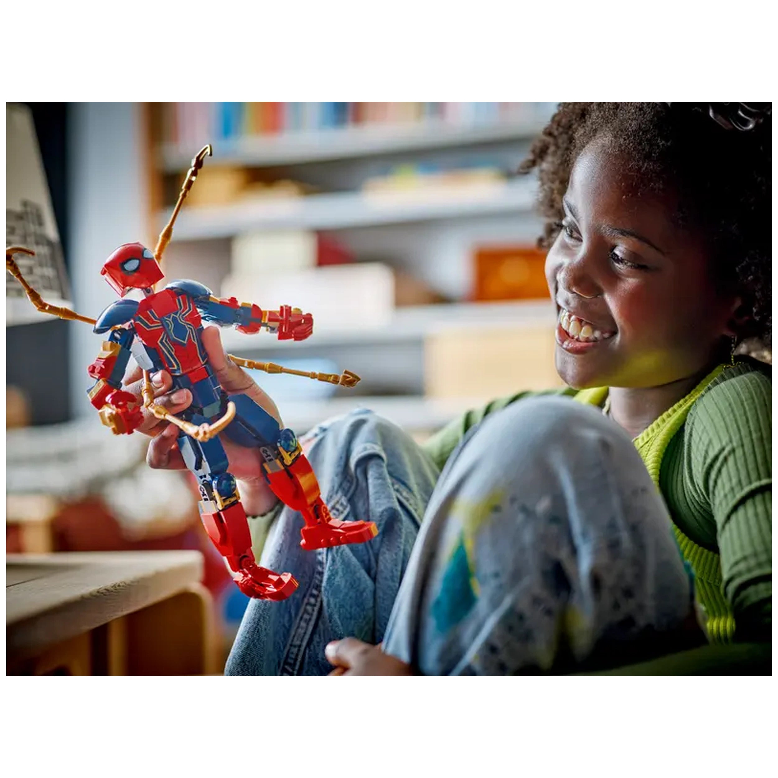 Lego - Marvel Super Heroes - Figurine de construction Iron Spider-Man - Jouets de construction