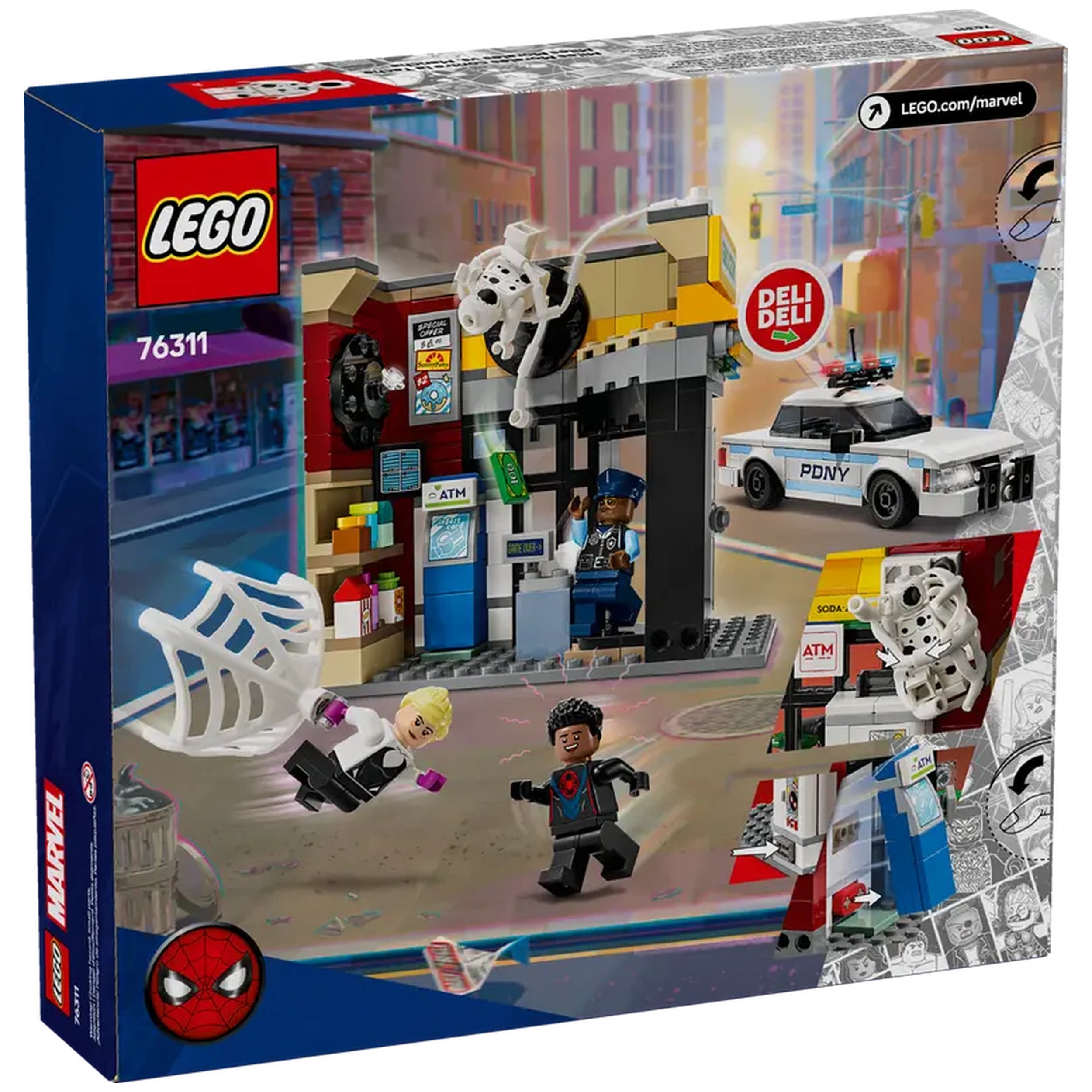Lego - Marvel Super Heroes - Miles Morales vs. the Spot - Construction Set Toys
