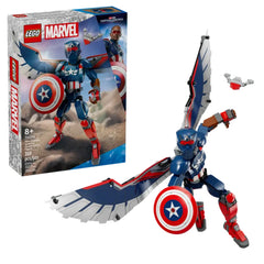Lego - Marvel Super Heroes - Nouvelle Figurine de Construction Captain America - Jouets de Construction