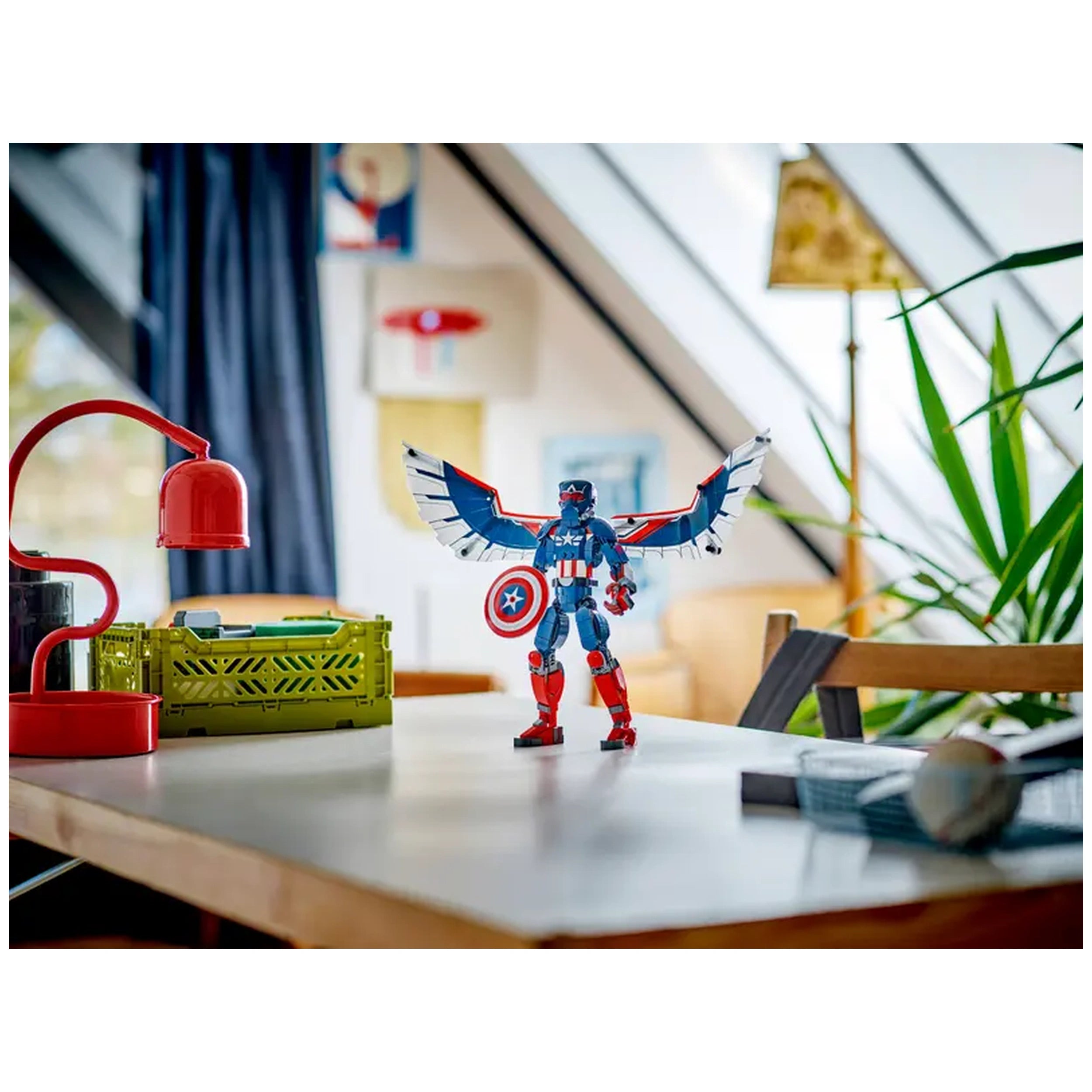 Lego - Marvel Super Heroes - Nouvelle Figurine de Construction Captain America - Jouets de Construction