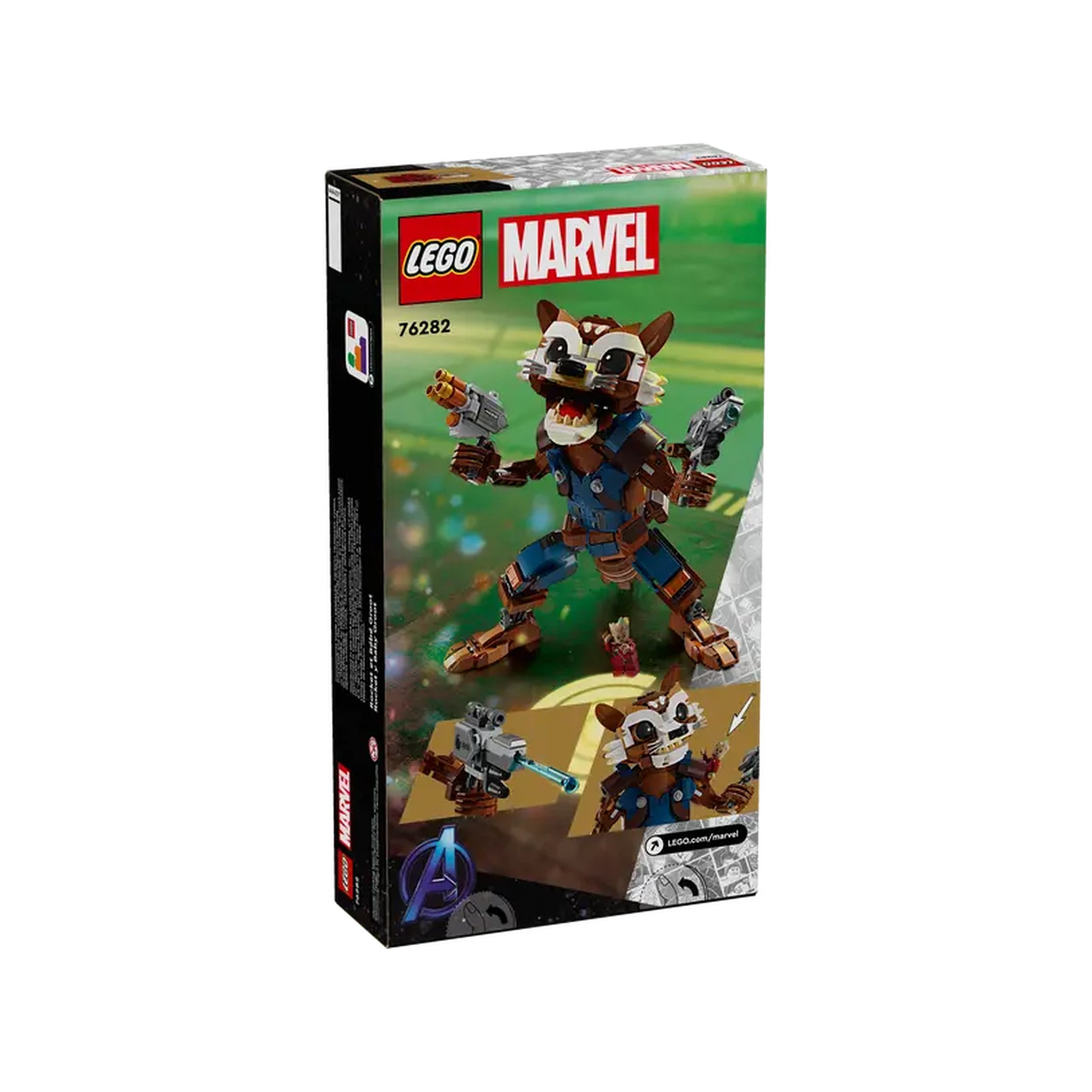 Lego - Marvel Super Heroes - Rocket et Baby Groot - Jouets de construction